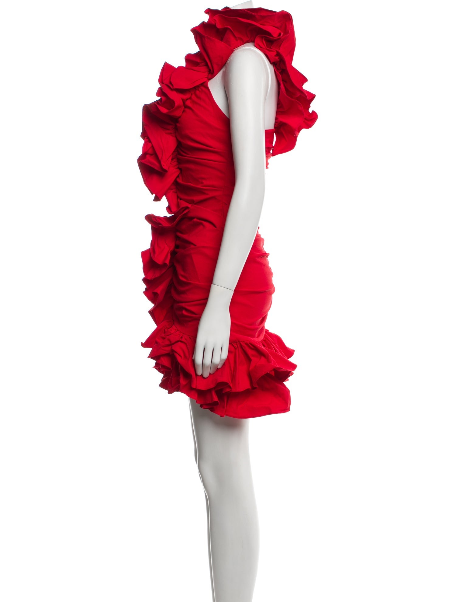 Aknvas One-Shoulder Mini Dress w/ Tags