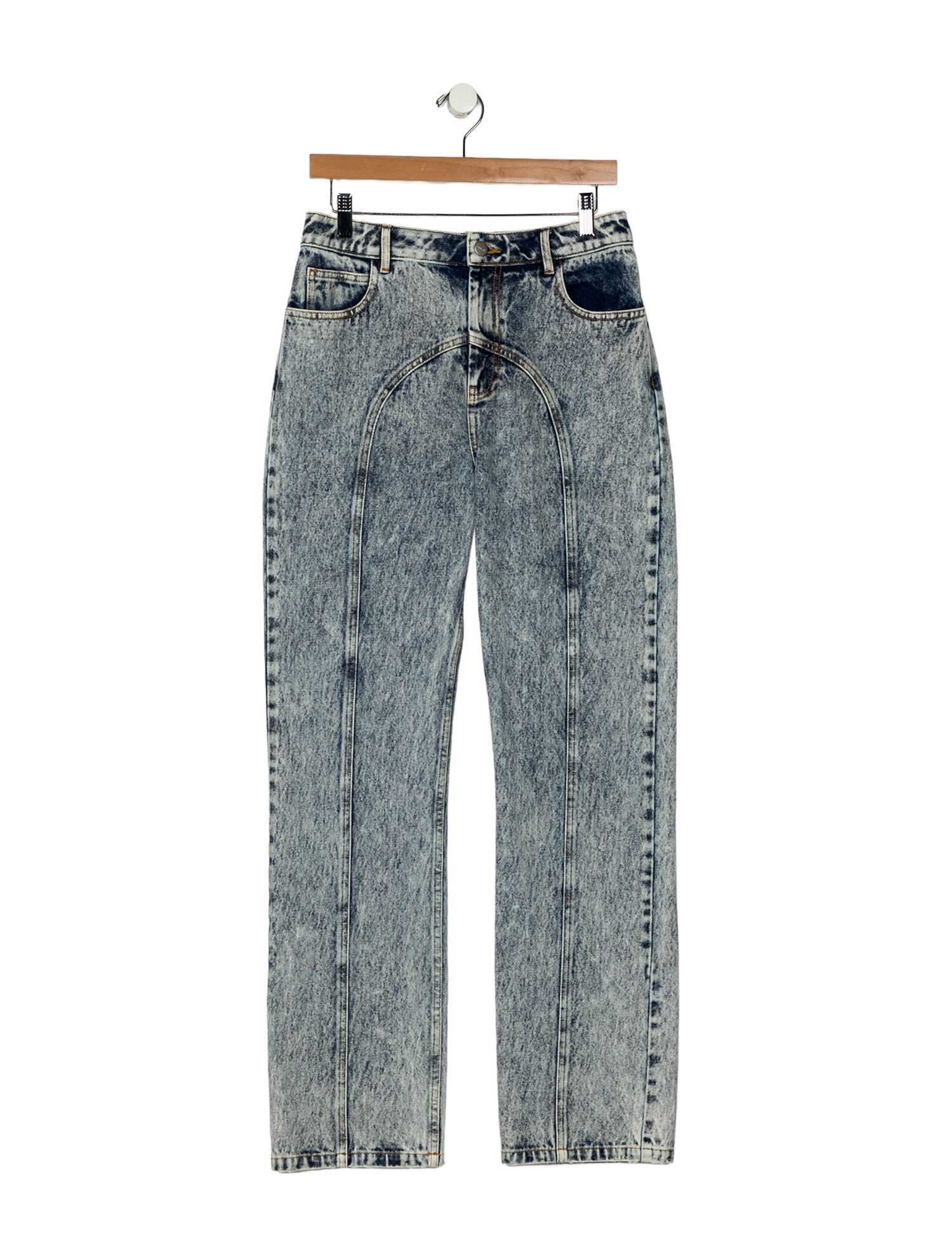 Aknvas High-Rise Wide Leg Jeans