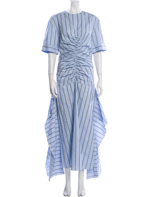 Aknvas Striped Long Dress