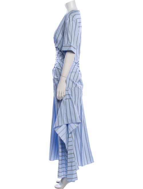 Aknvas Striped Long Dress