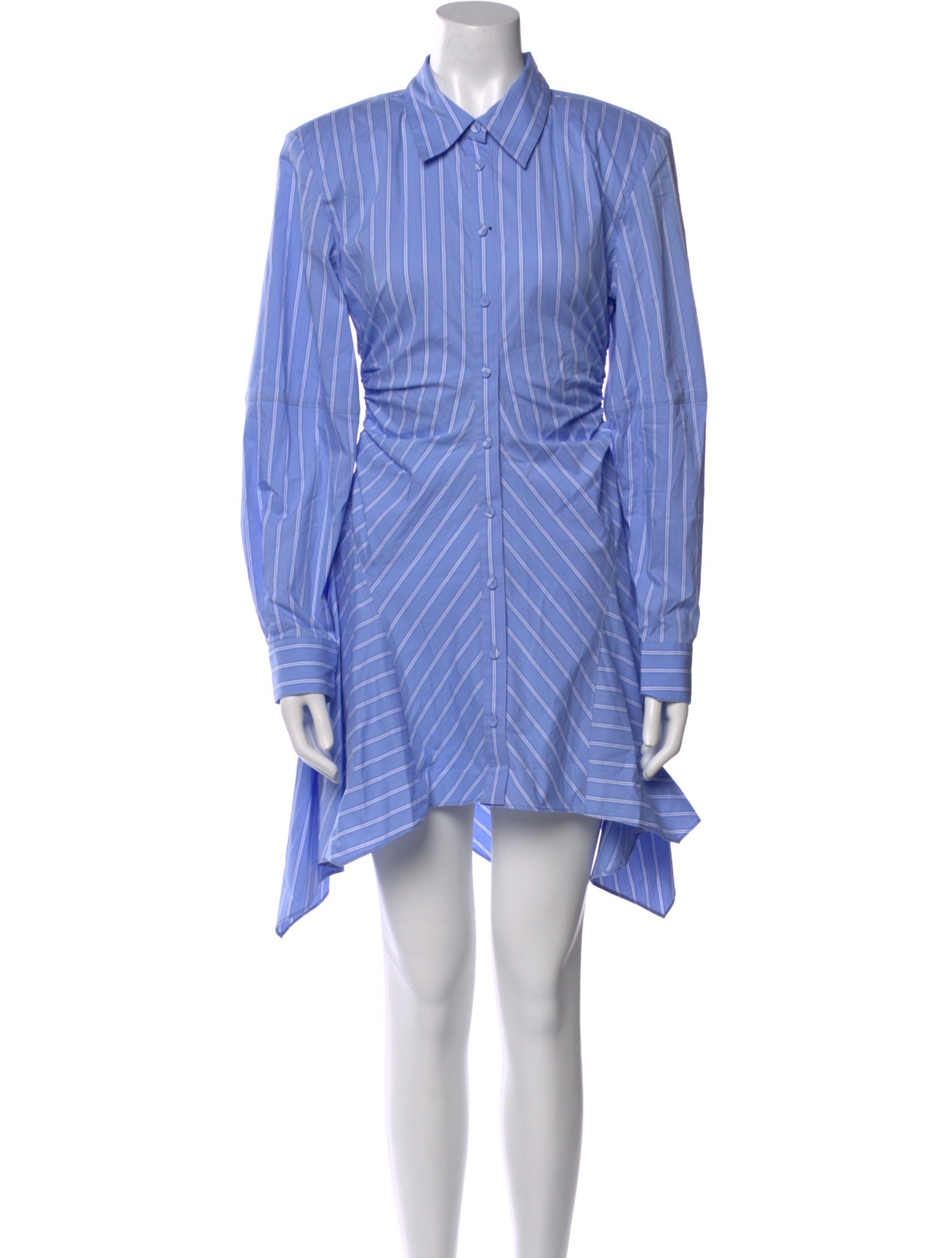 Aknvas Striped Mini Dress