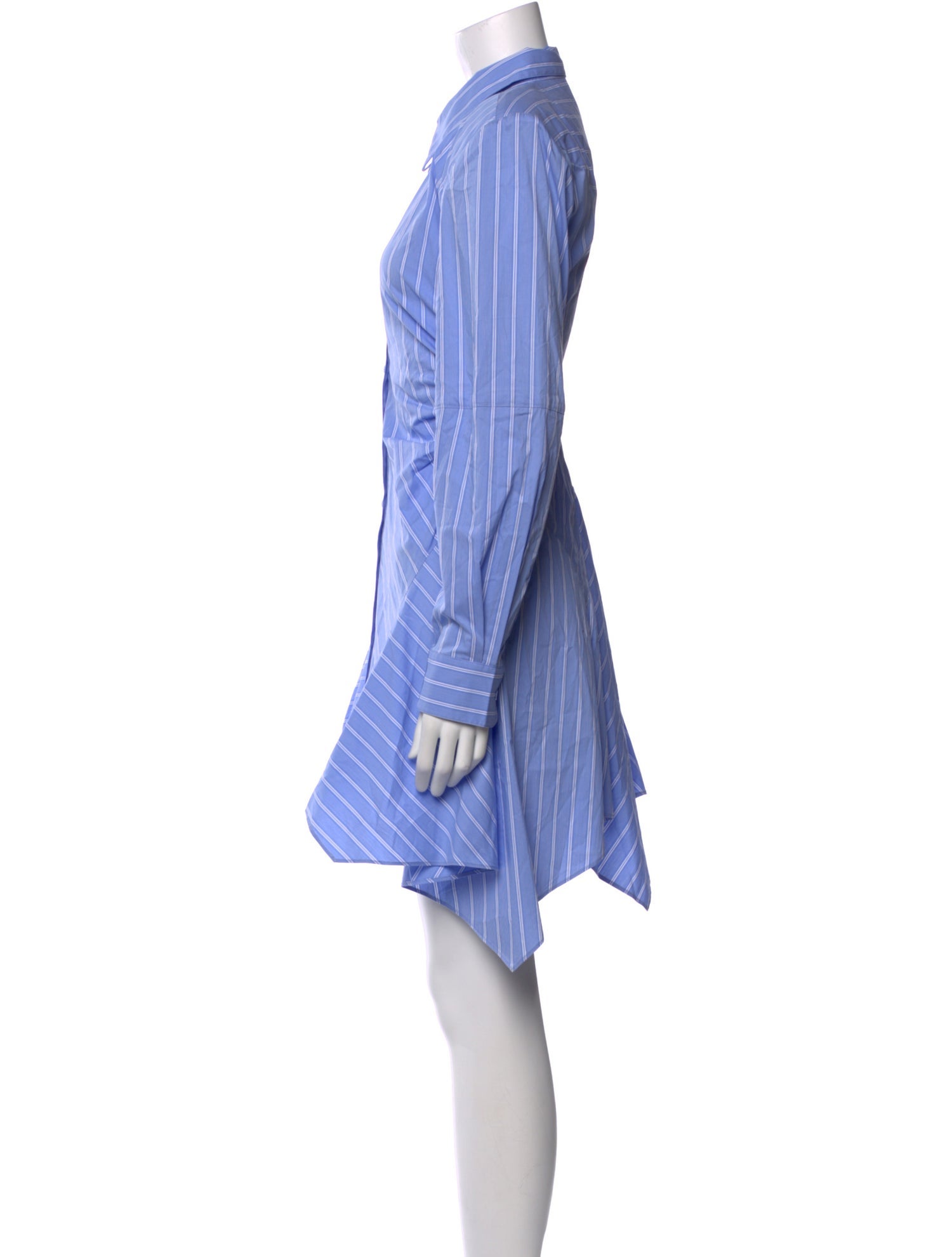 Aknvas Striped Mini Dress