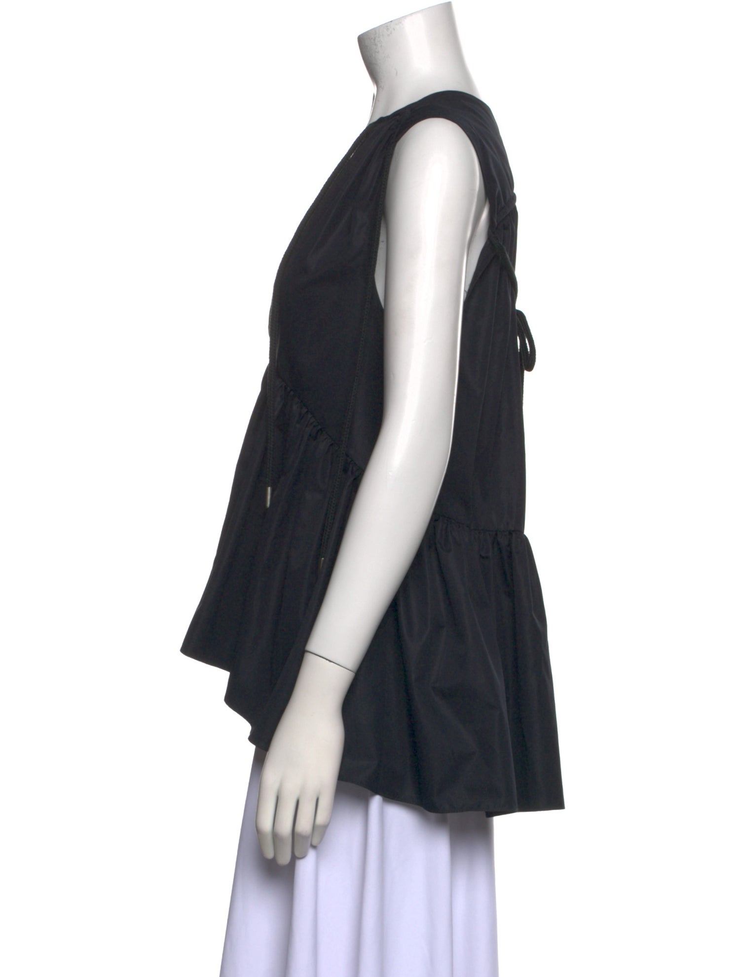 Aknvas V-Neck Sleeveless Blouse