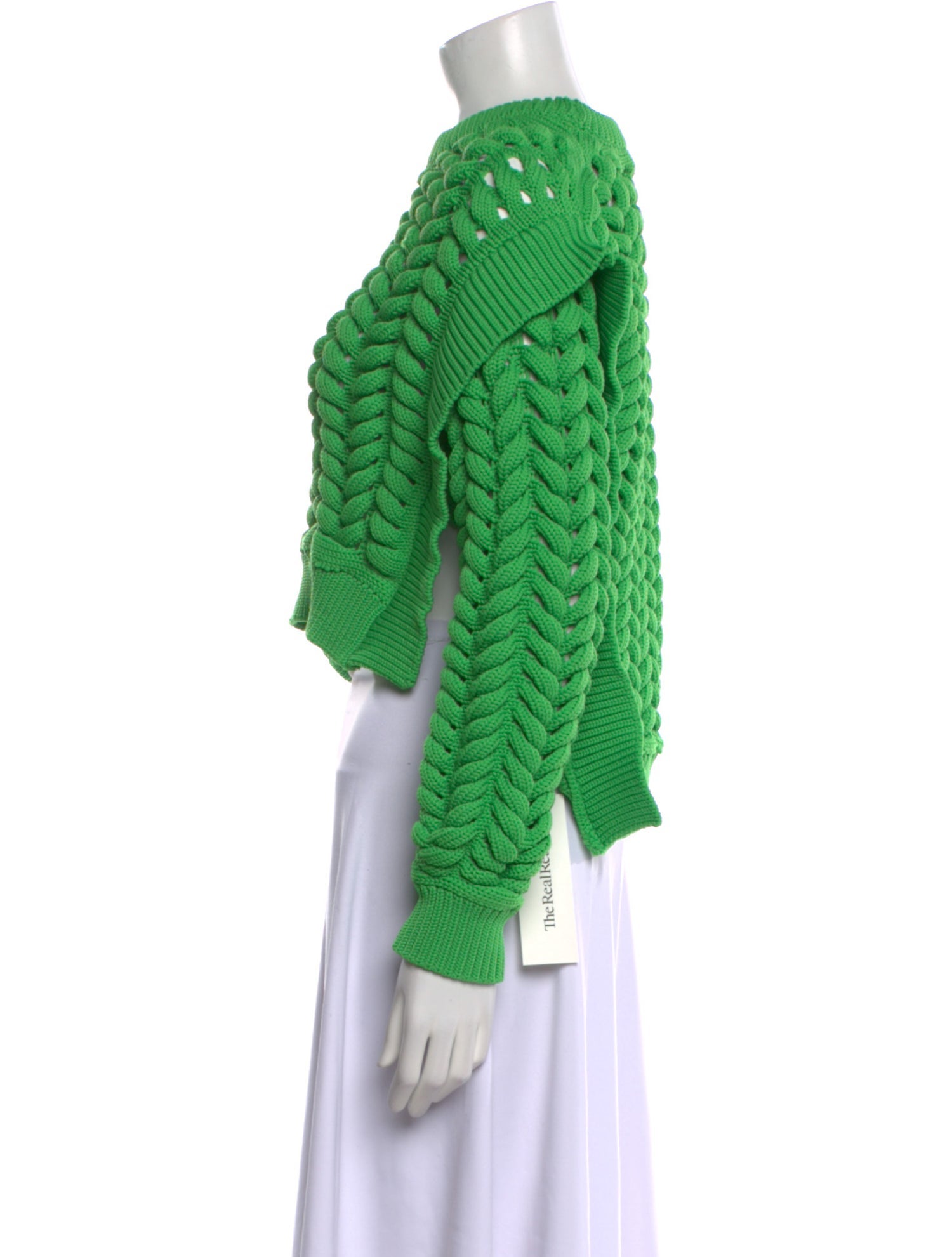 Aknvas Printed Crew Neck Sweater