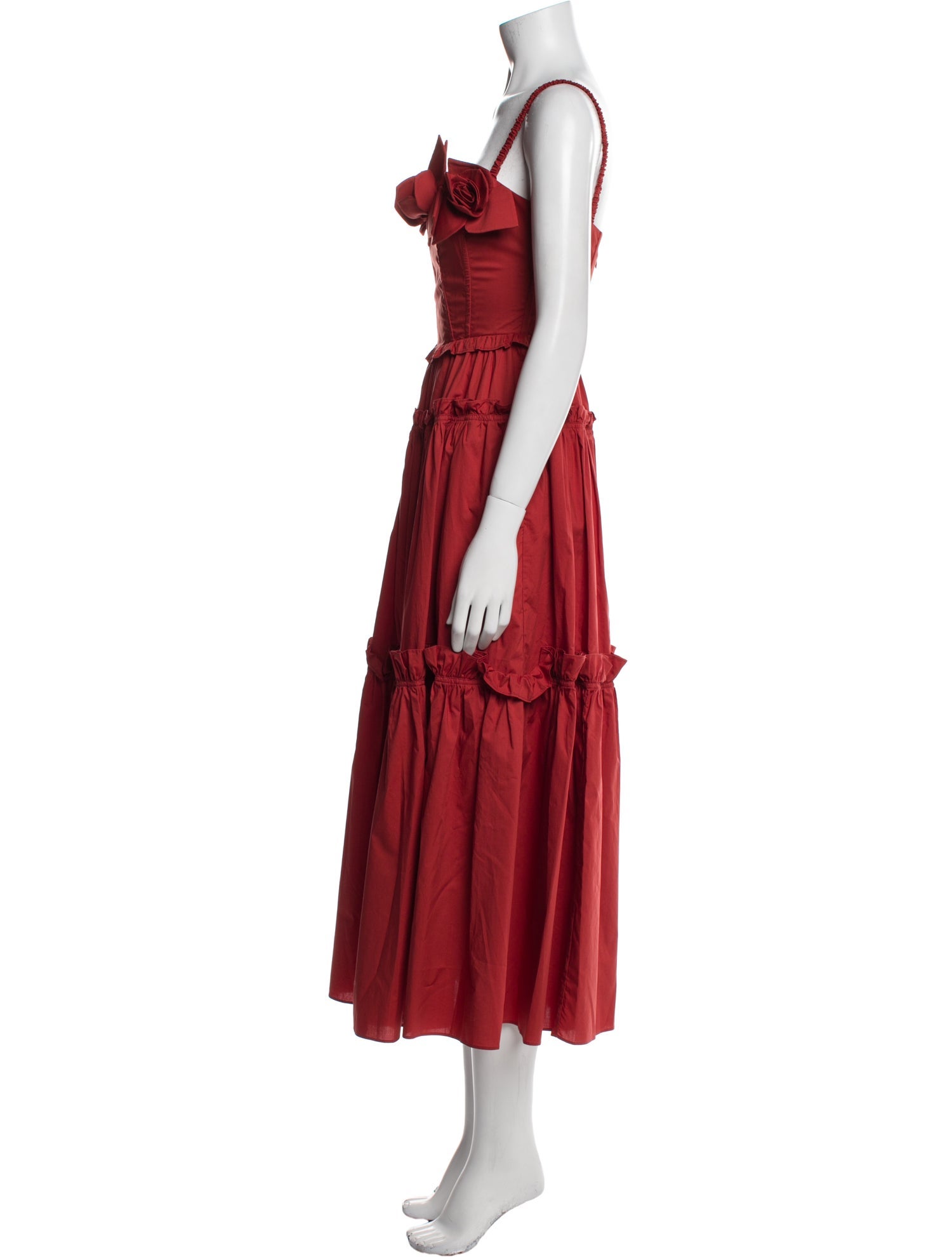 Aknvas Square Neckline Long Dress w/ Tags