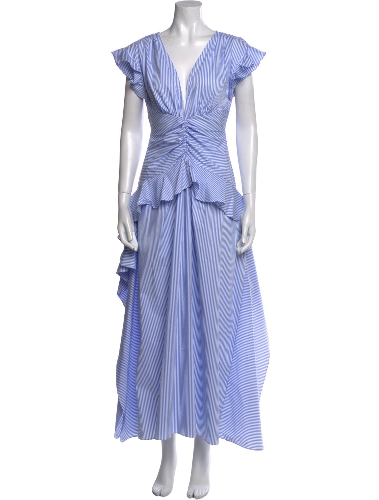 Aknvas Striped Long Dress w/ Tags