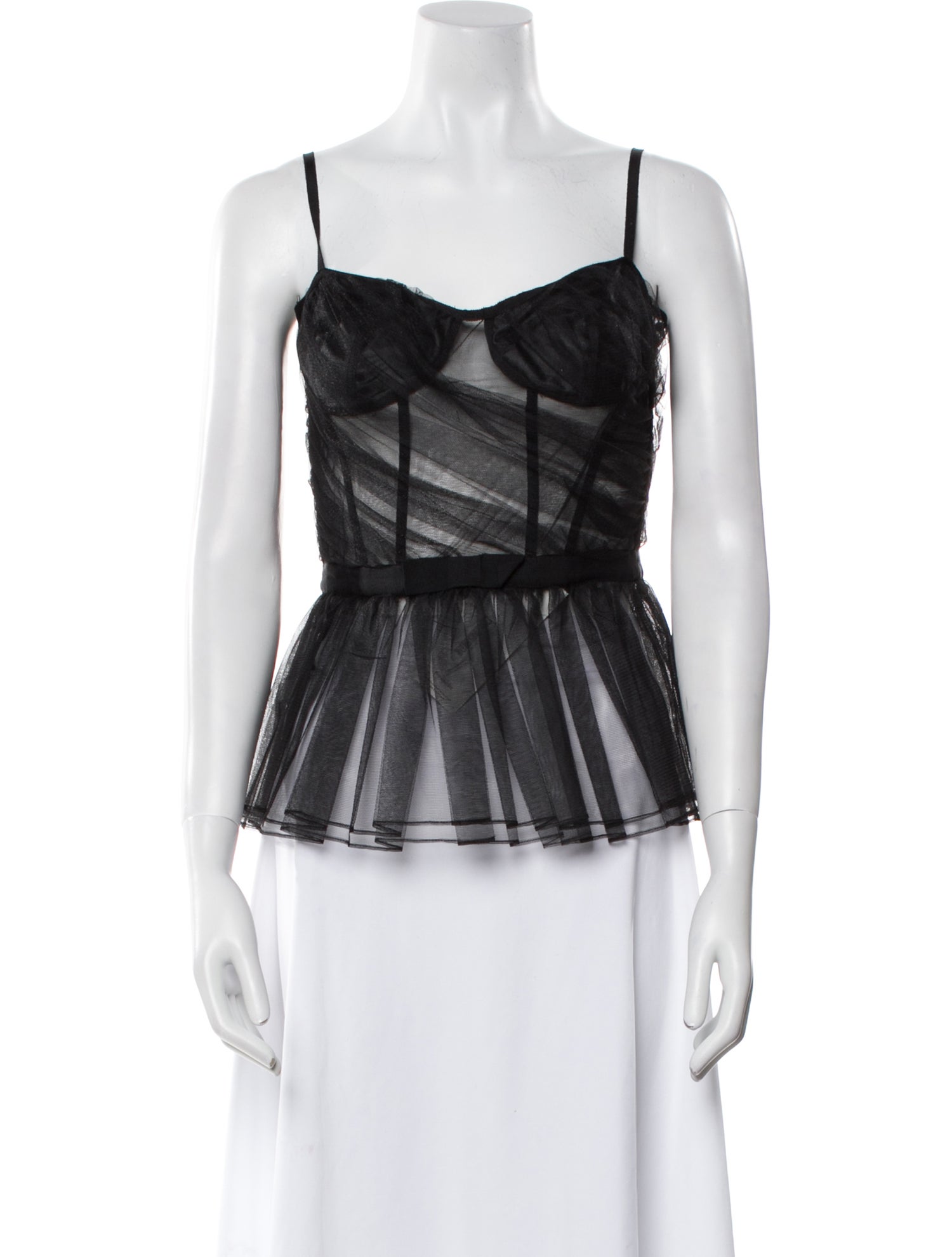 Aknvas Square Neckline Sleeveless Top w/ Tags
