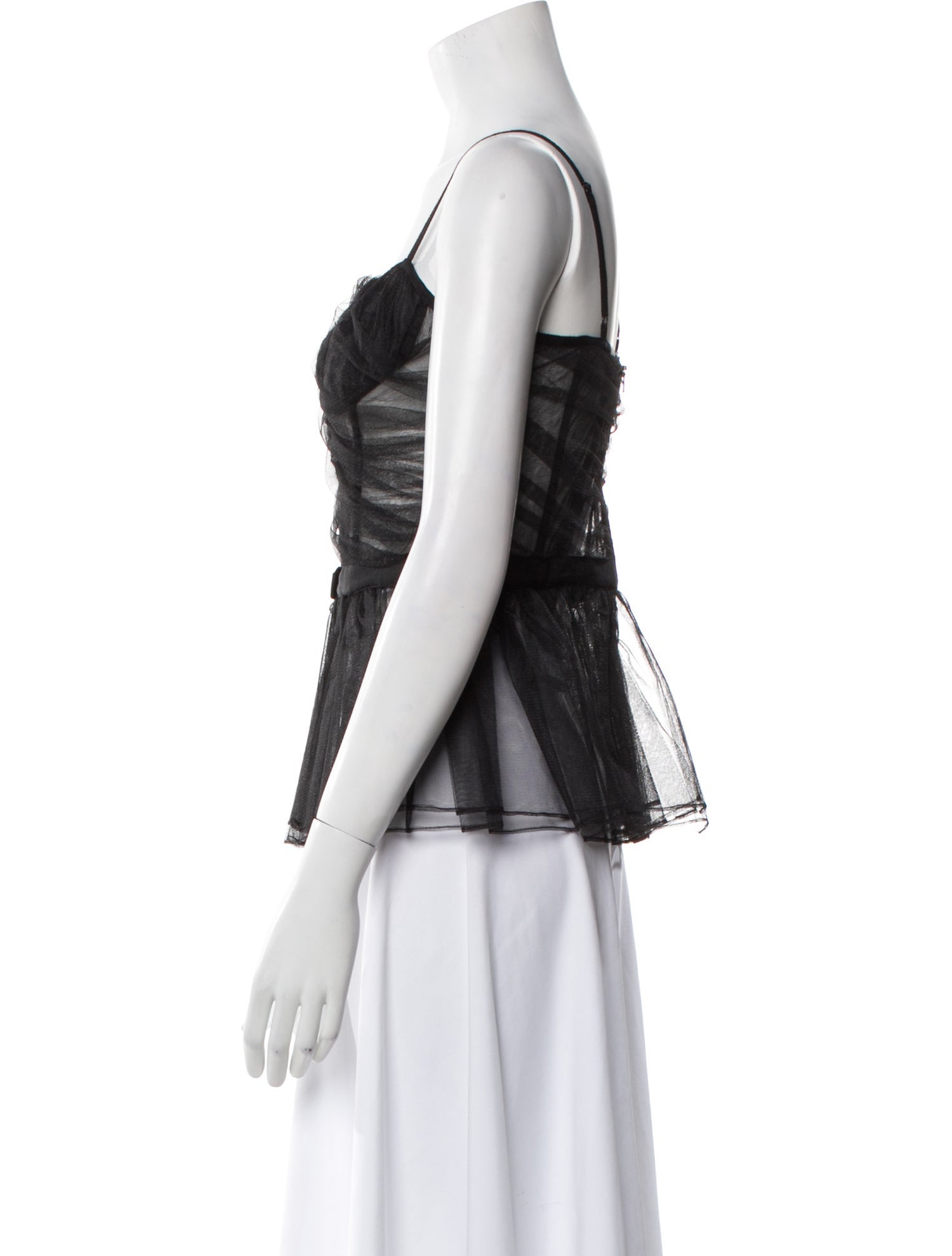 Aknvas Square Neckline Sleeveless Top w/ Tags