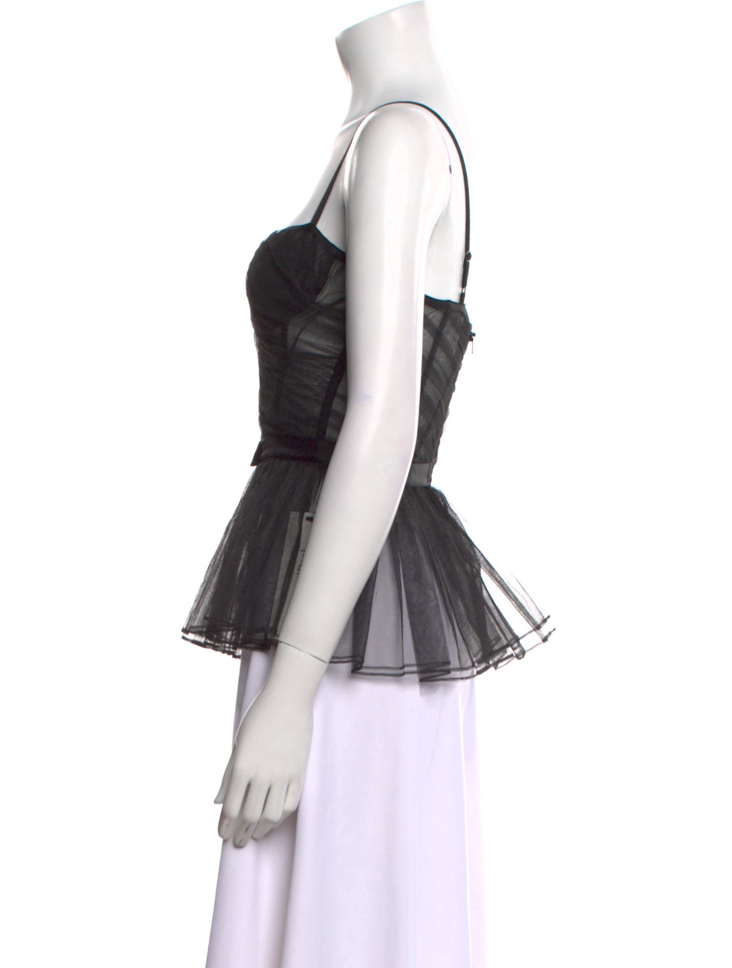 Aknvas Square Neckline Sleeveless Top