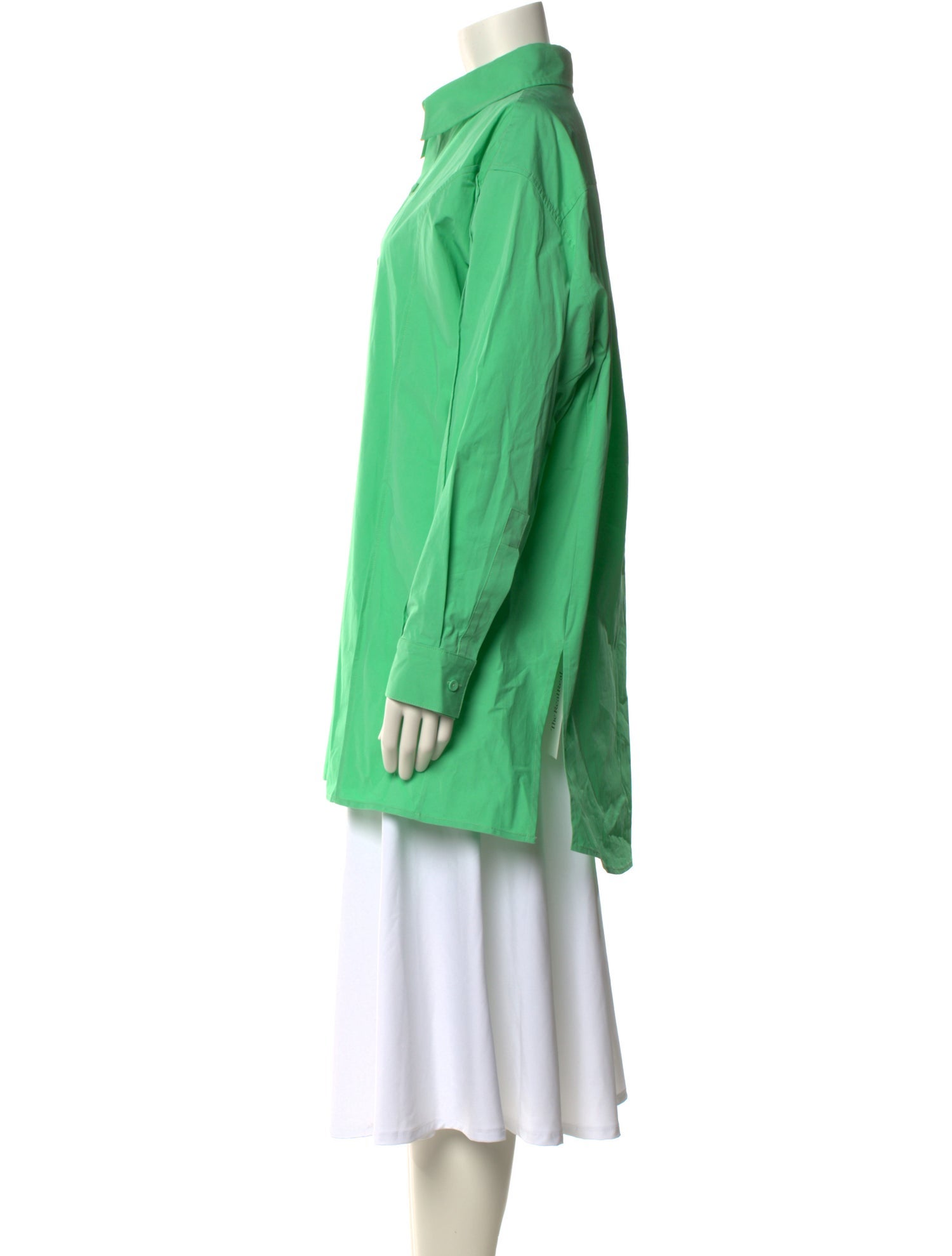 Aknvas Long Sleeve Button-Up Top