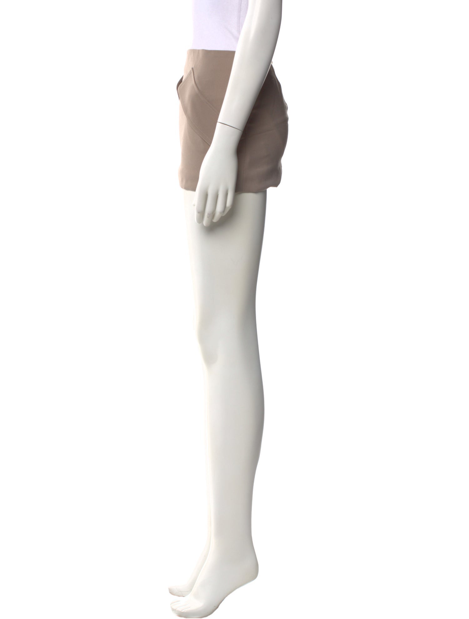 Aknvas Wool Mini Skirt