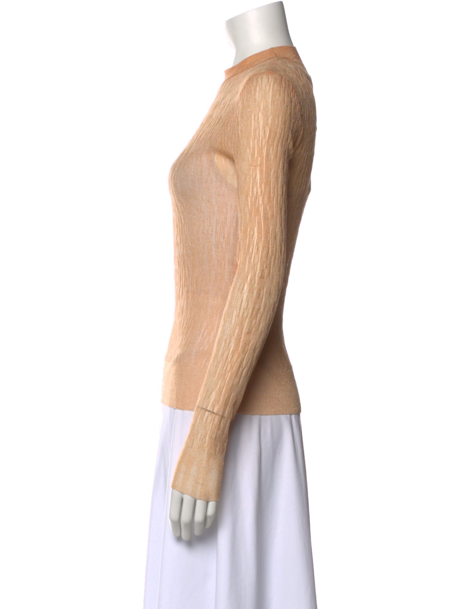Aknvas Mock Neck Long Sleeve Top w/ Tags