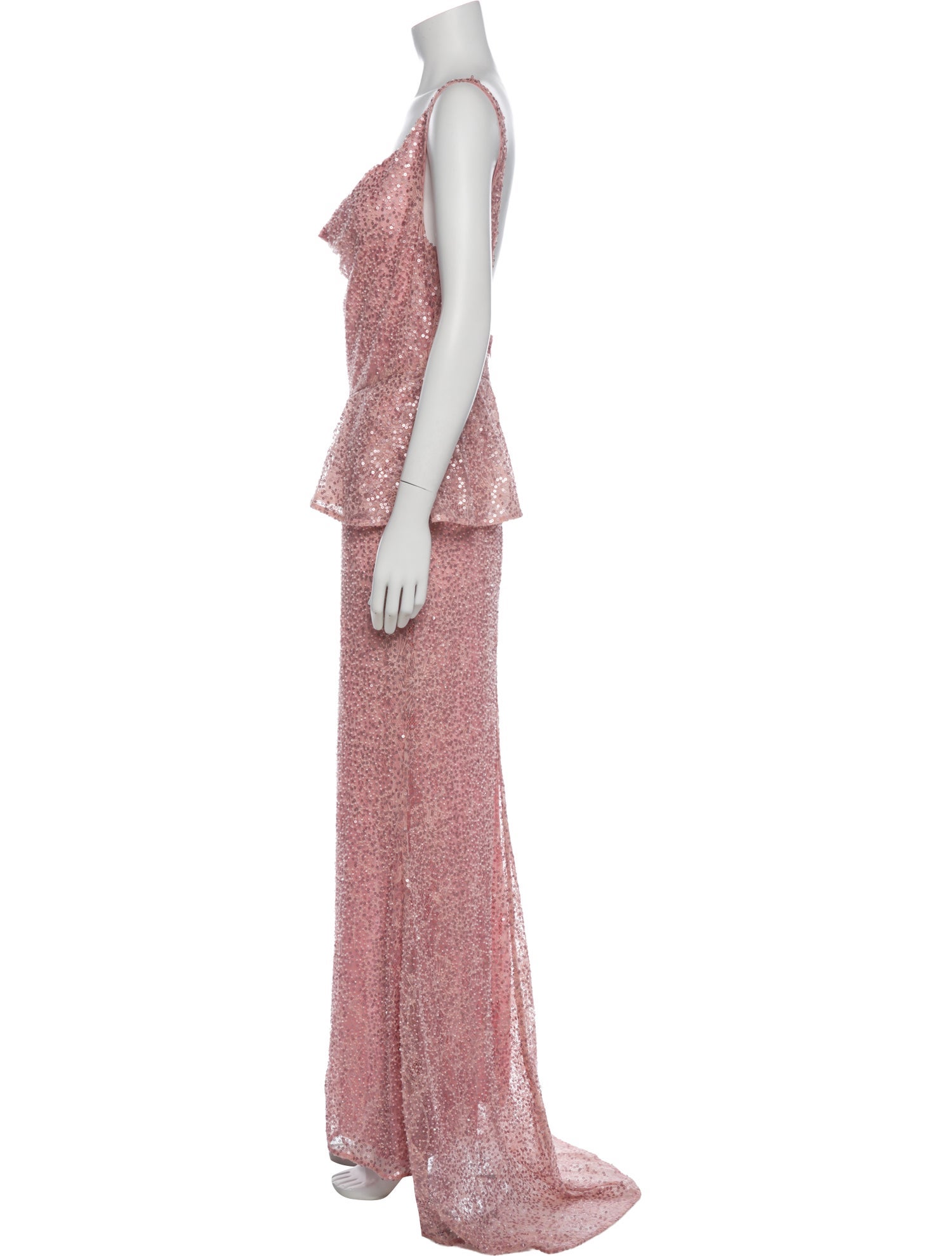 Aknvas Printed Long Dress