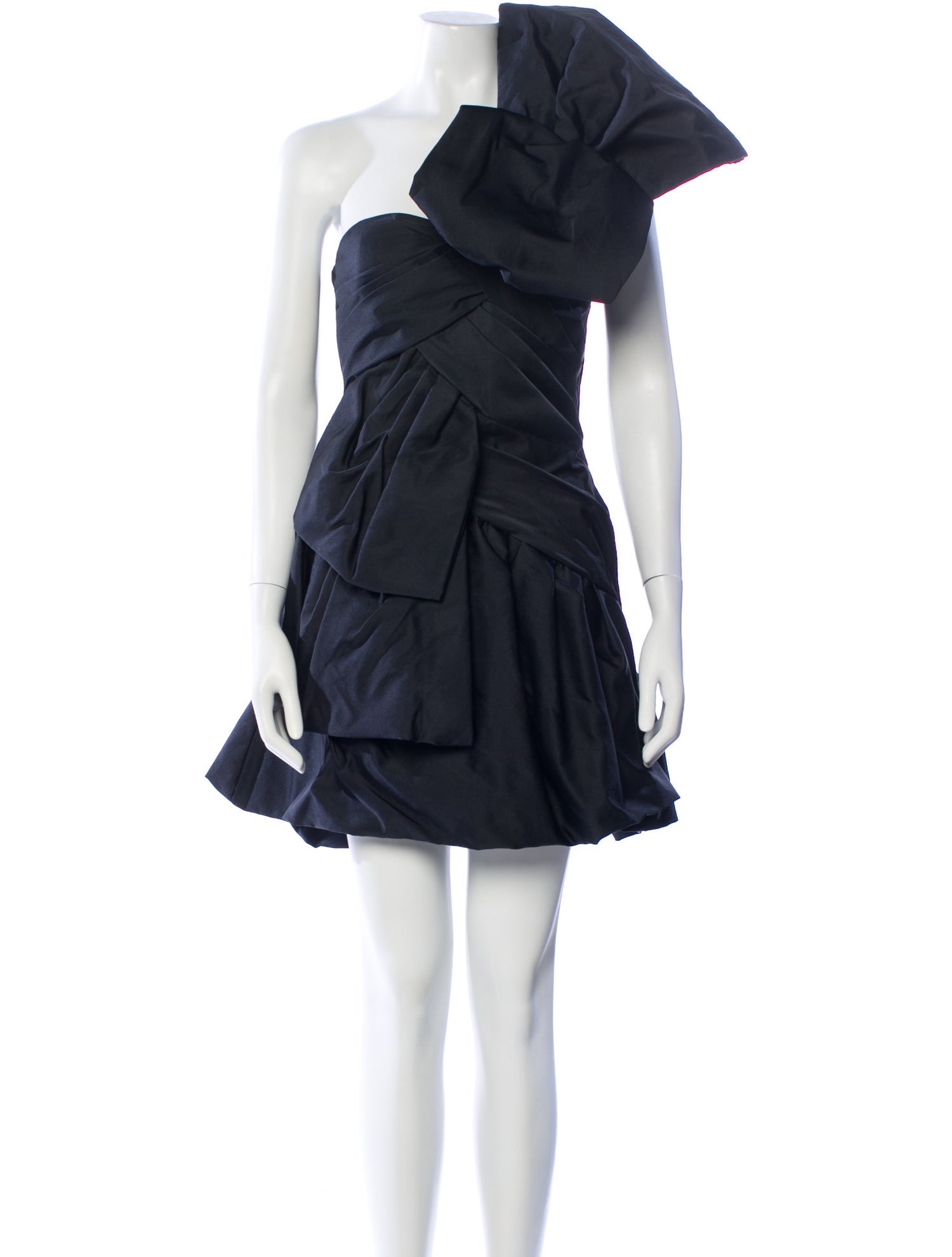 Aknvas One-Shoulder Mini Dress