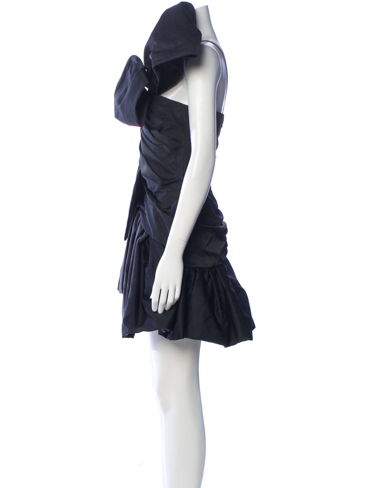 Aknvas One-Shoulder Mini Dress