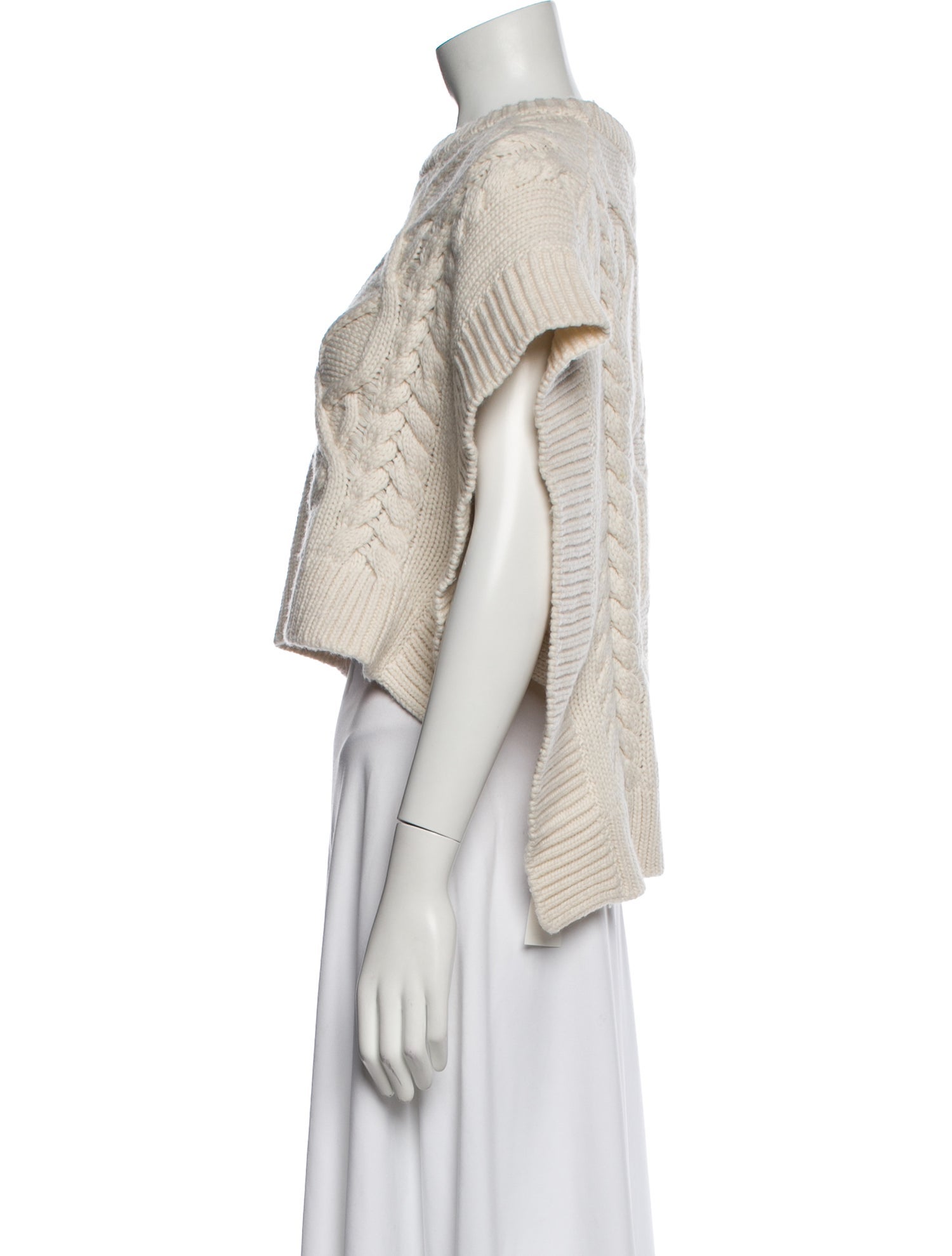 Aknvas Nylon Mock Neck Sweater