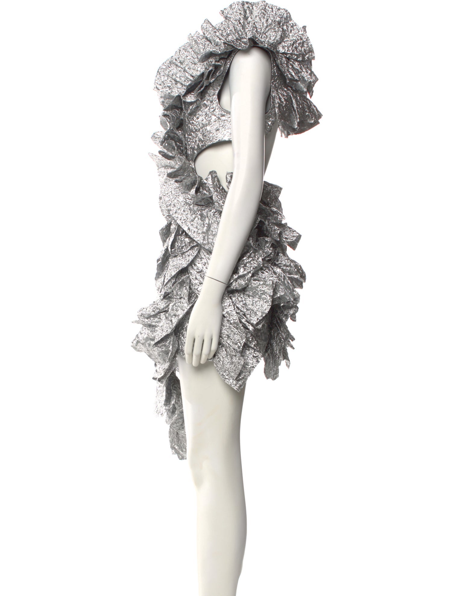 Aknvas Printed Knee-Length Dress w/ Tags