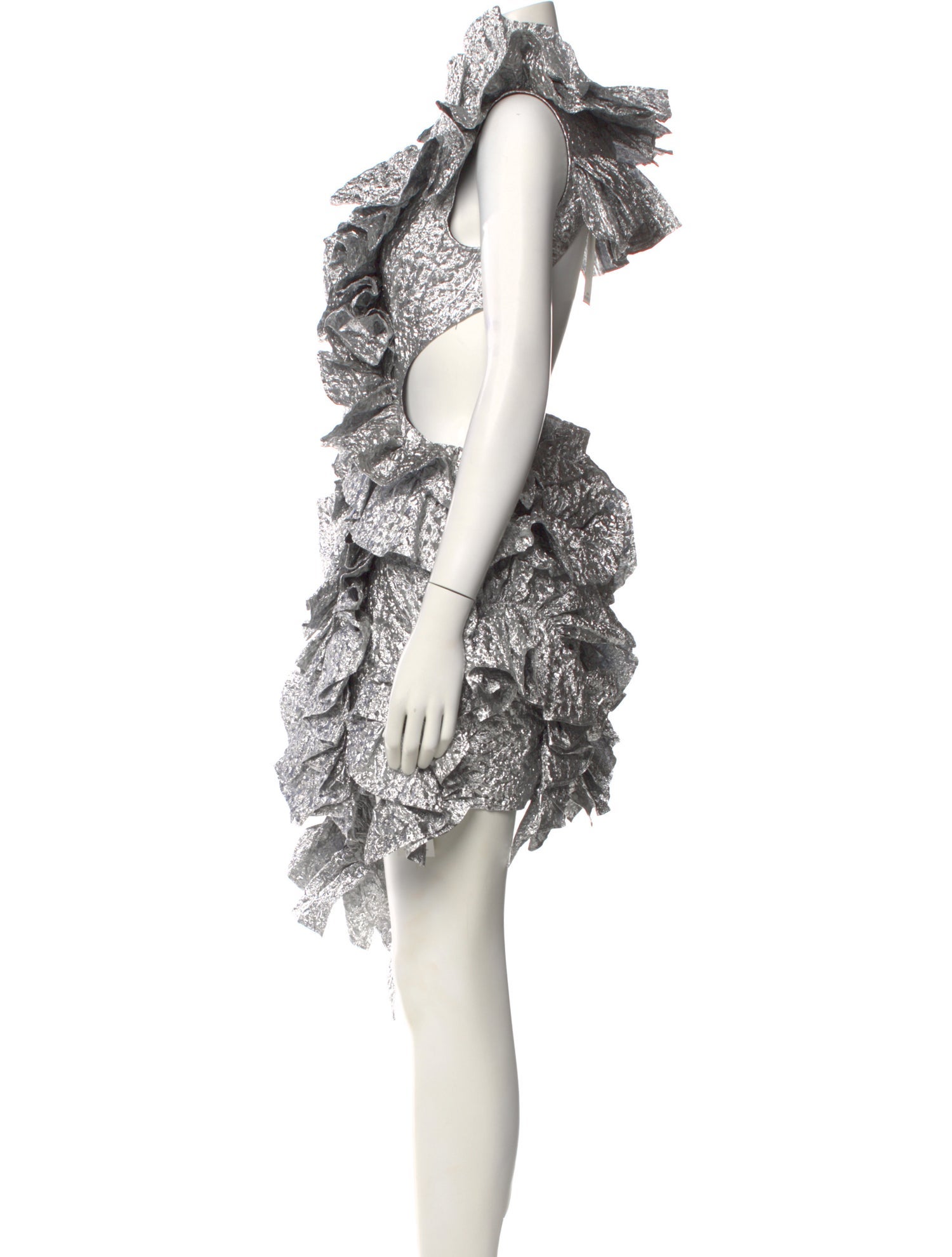 Aknvas Printed Knee-Length Dress w/ Tags