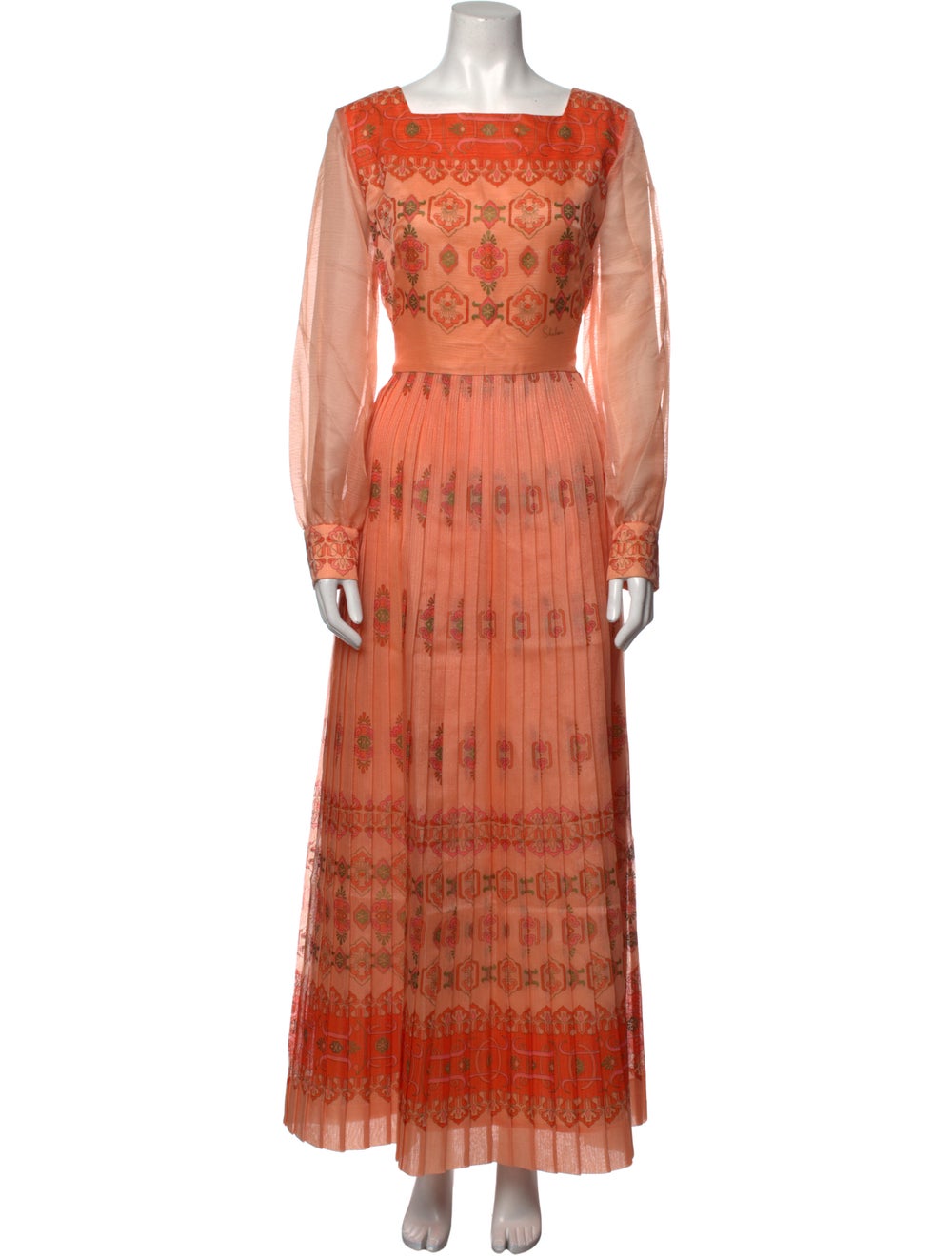 Alfred Shaheen Vintage Long Dress - image 1