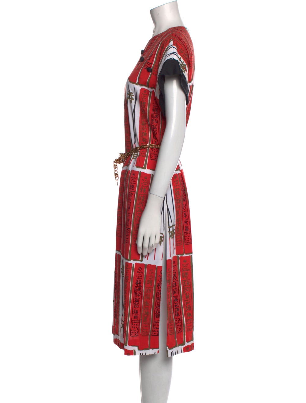 Alfred Shaheen Vintage Midi Length Dress - image 2