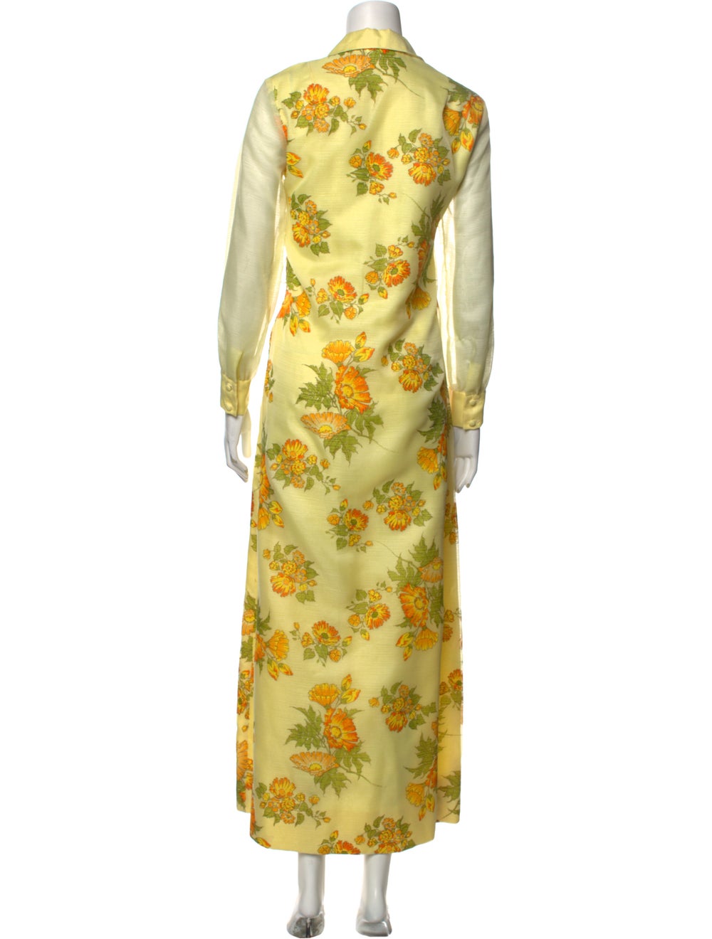 Alfred Shaheen Vintage Long Dress - image 3