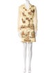 Alfred Shaheen Printed Mini Dress