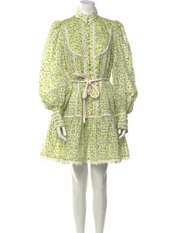 Alémais Dresses Floral Print Mini Dress S