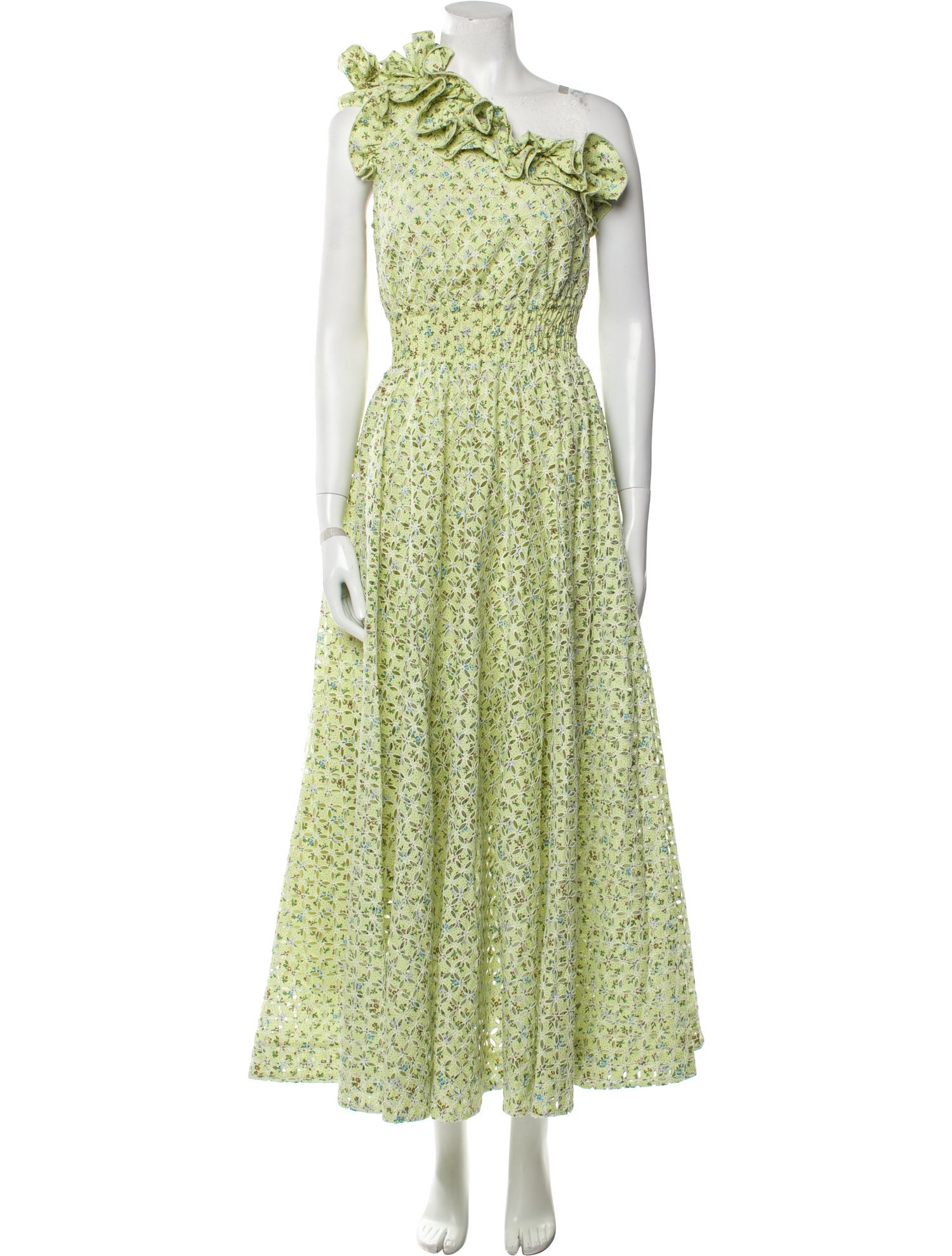 ALÉMAIS Floral Print Long Dress