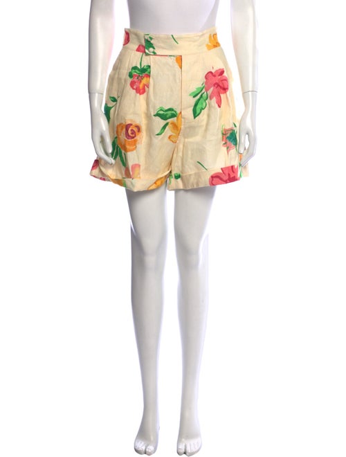 ALÉMAIS Linen Mini Shorts