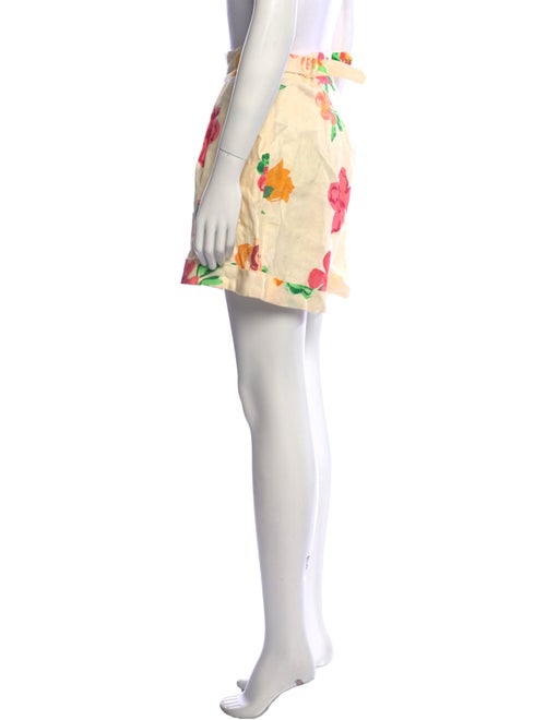 ALÉMAIS Linen Mini Shorts