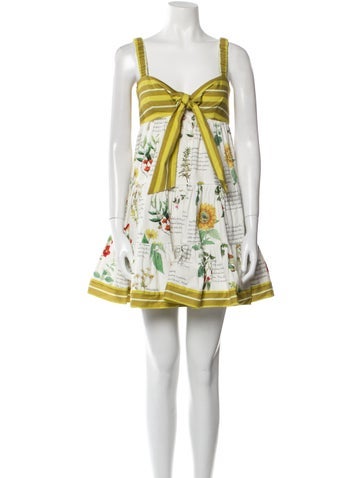 Alémais Dresses Printed Mini Dress US 6 | M