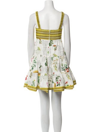 ALÉMAIS Printed Mini Dress