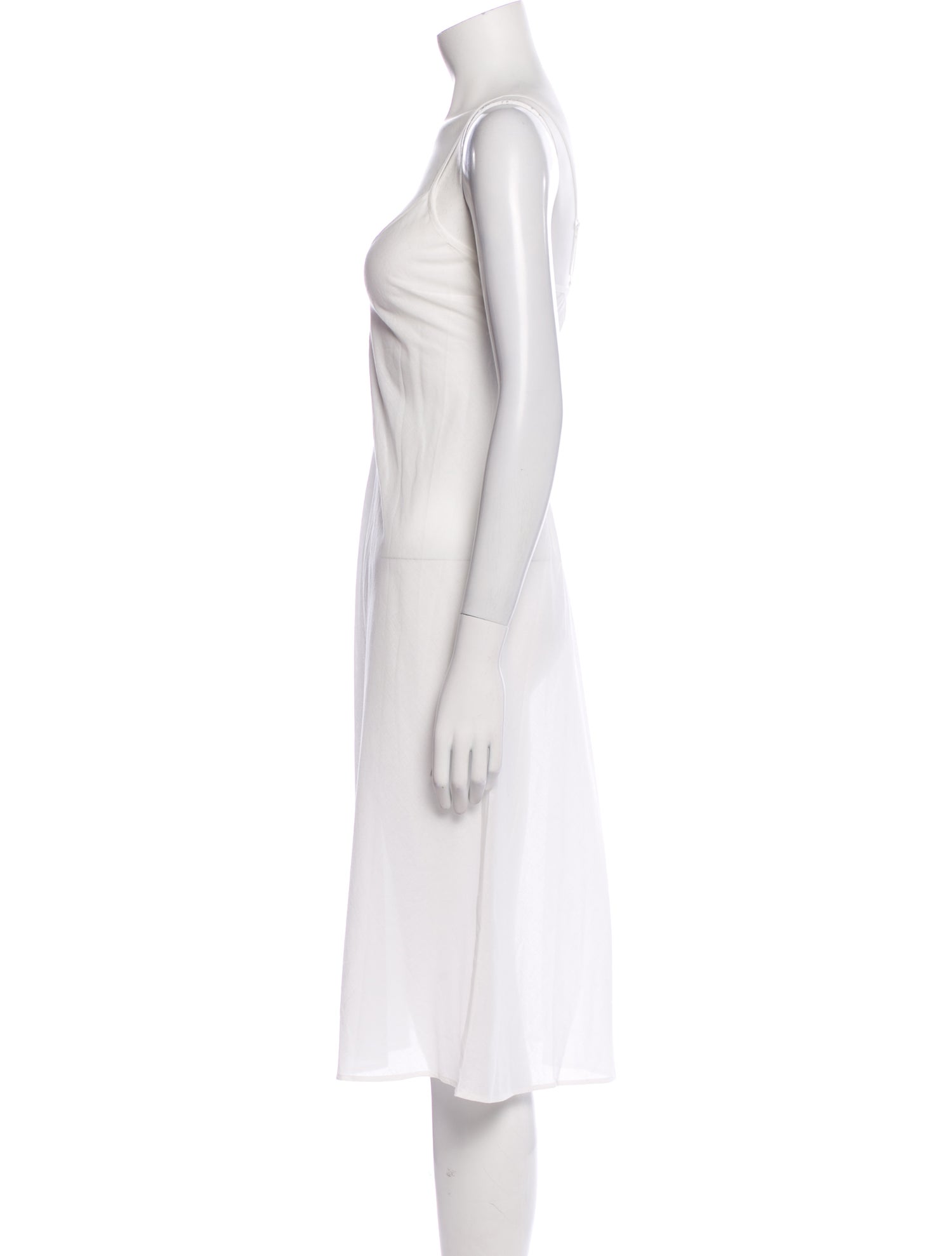 ALÉMAIS V-Neck Midi Length Dress