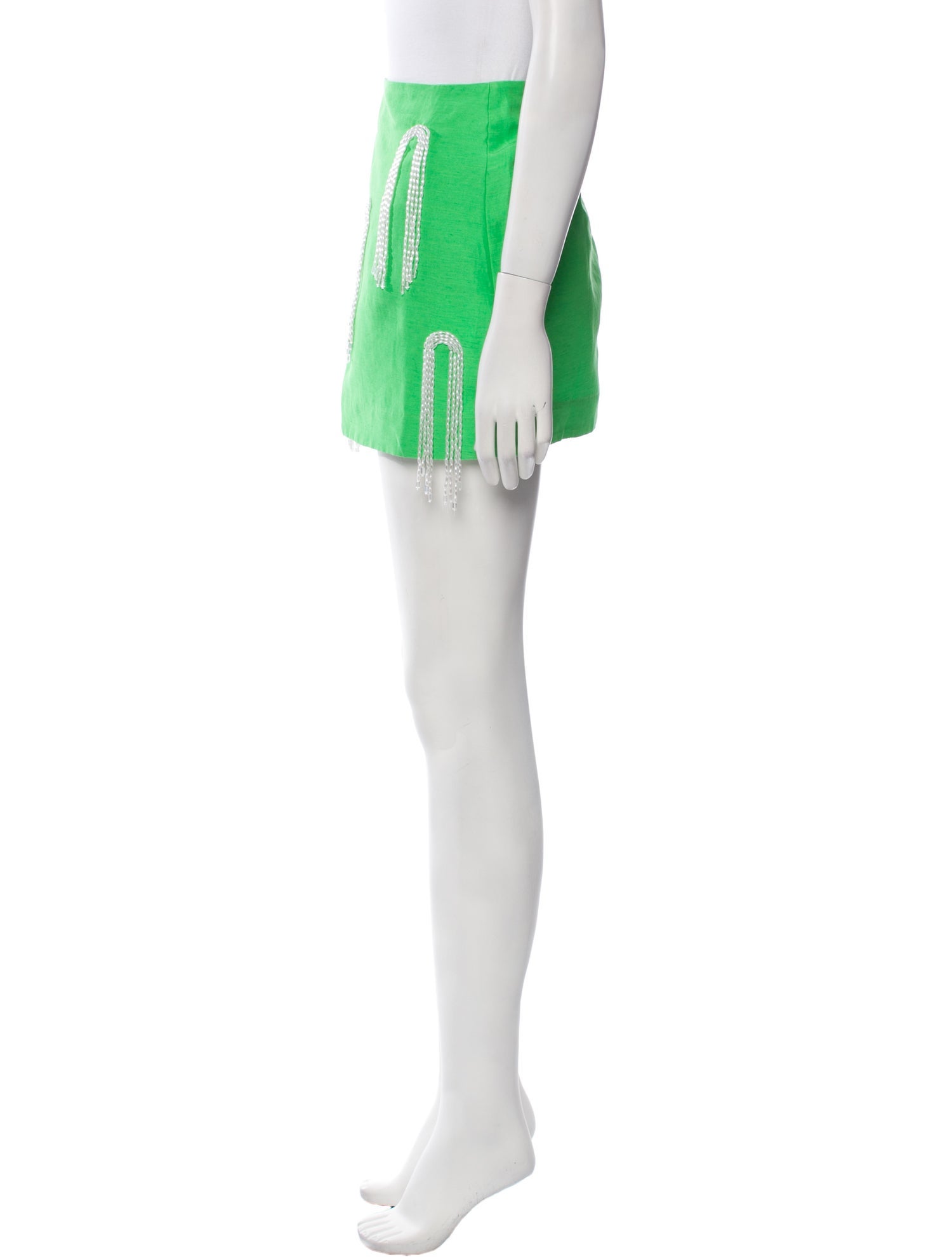 ALÉMAIS Linen Mini Skirt