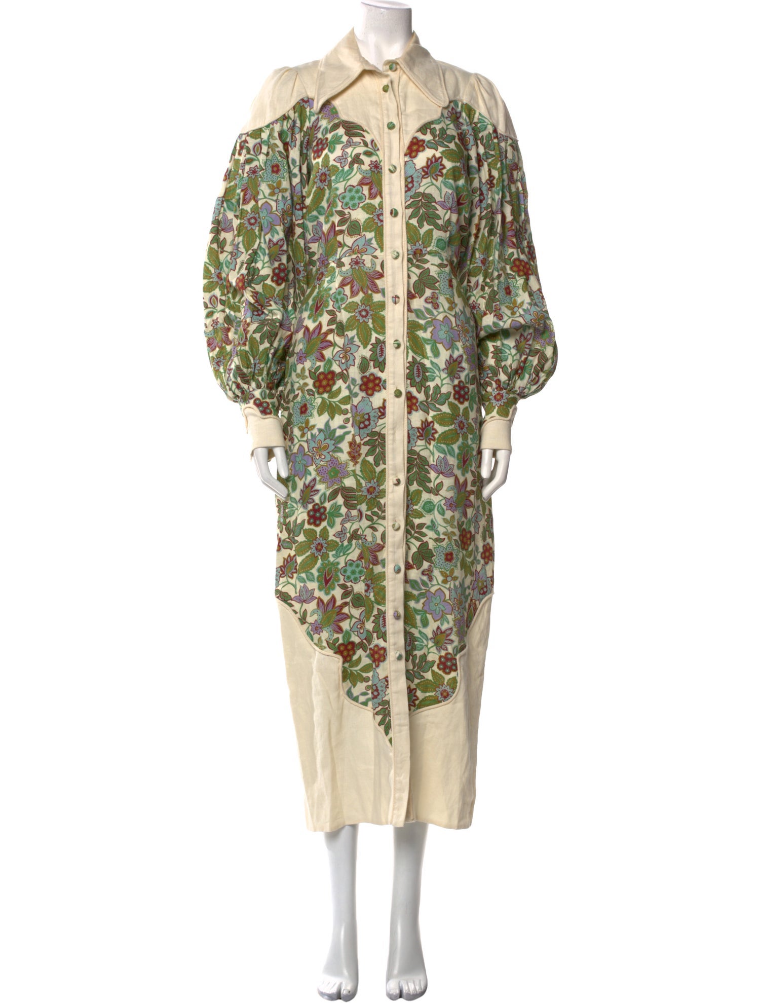 ALÉMAIS Linen Long Dress