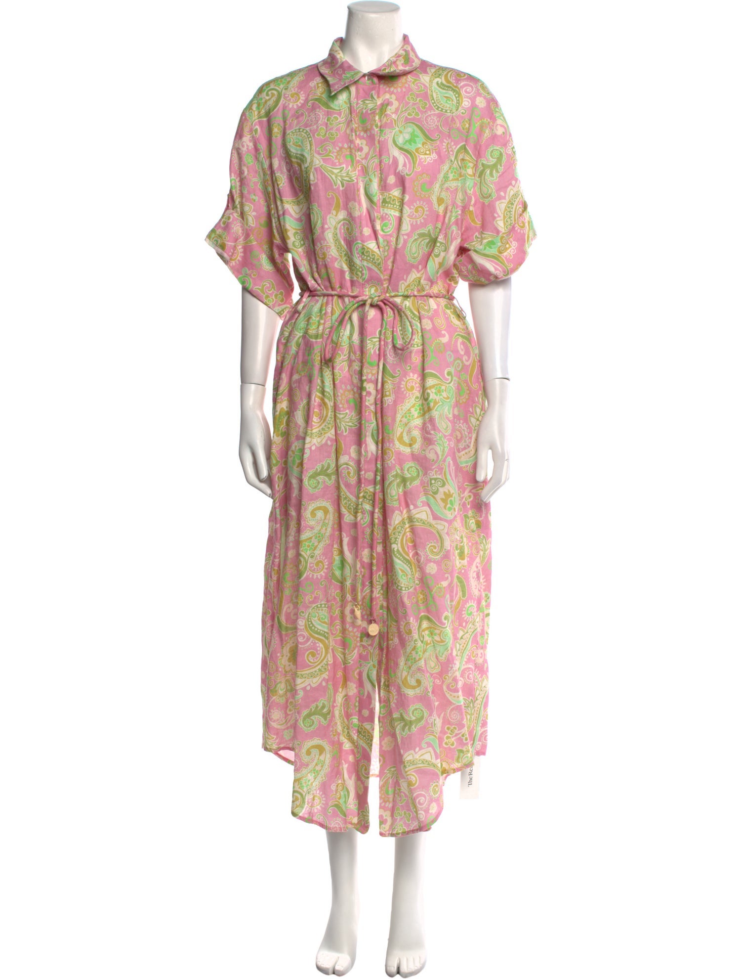 ALÉMAIS Linen Long Dress