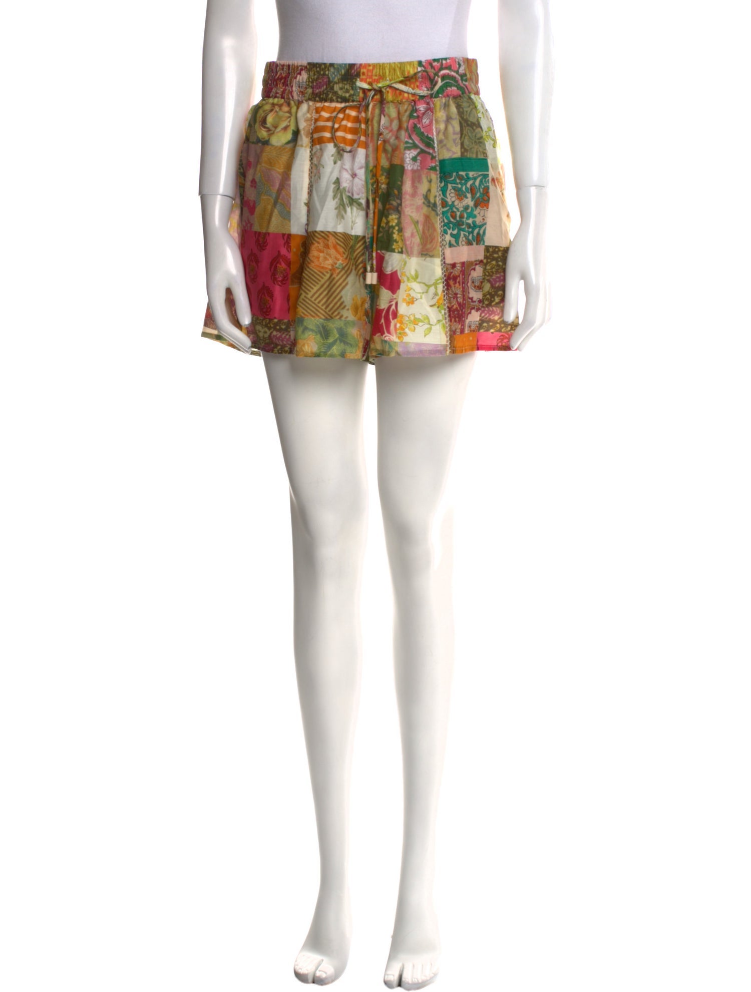 ALÉMAIS Printed Mini Shorts w/ Tags