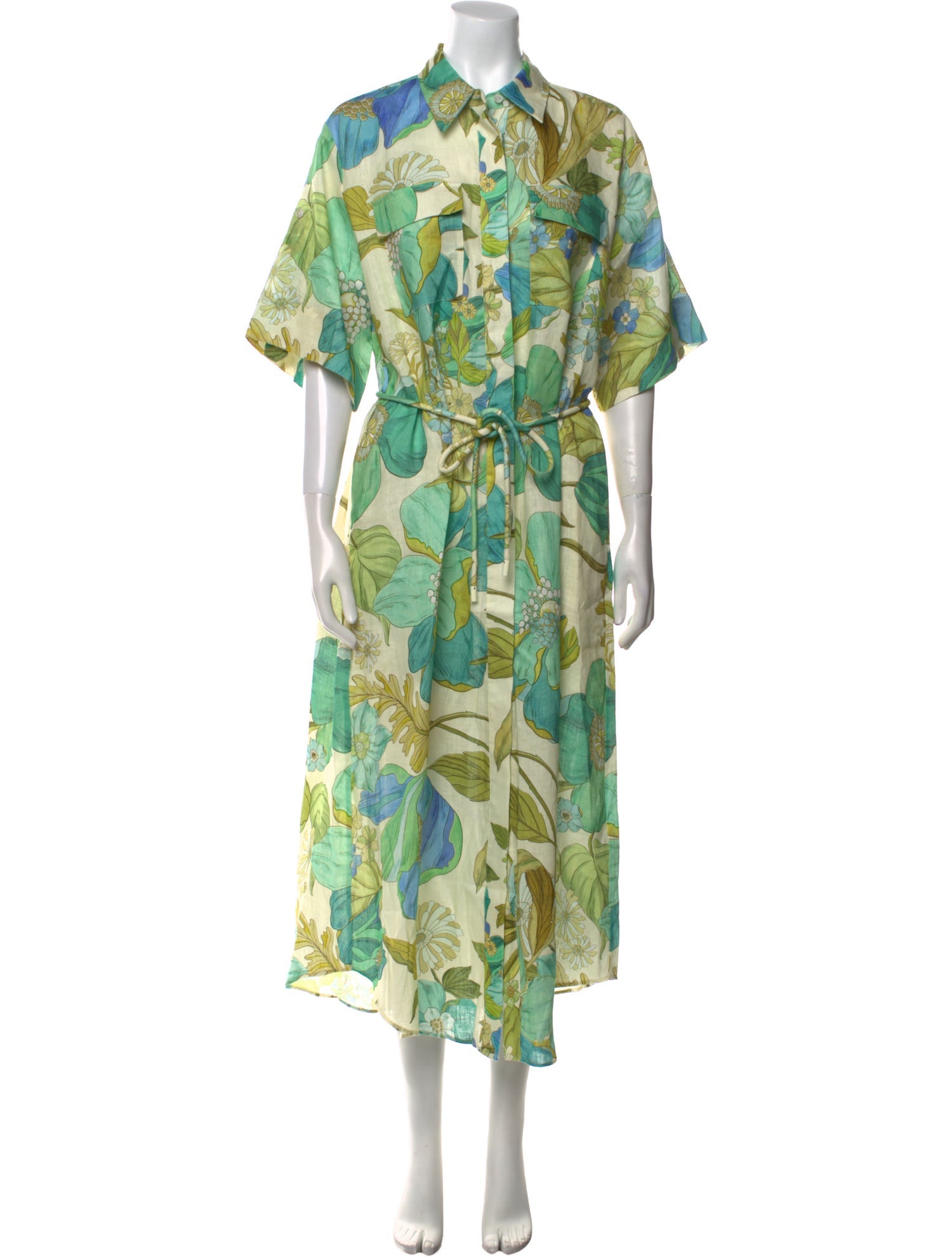 ALÉMAIS Linen Long Dress