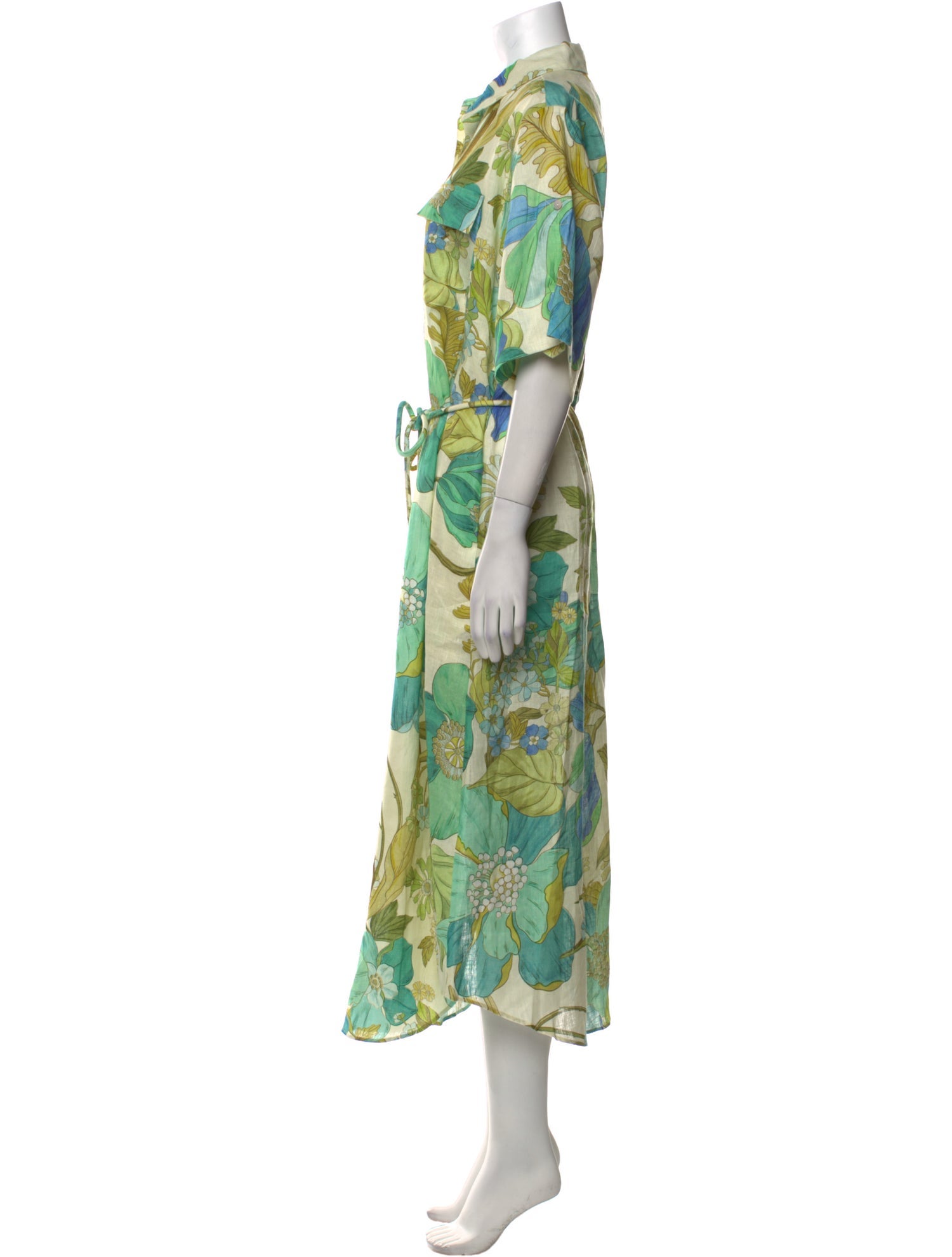 ALÉMAIS Linen Long Dress