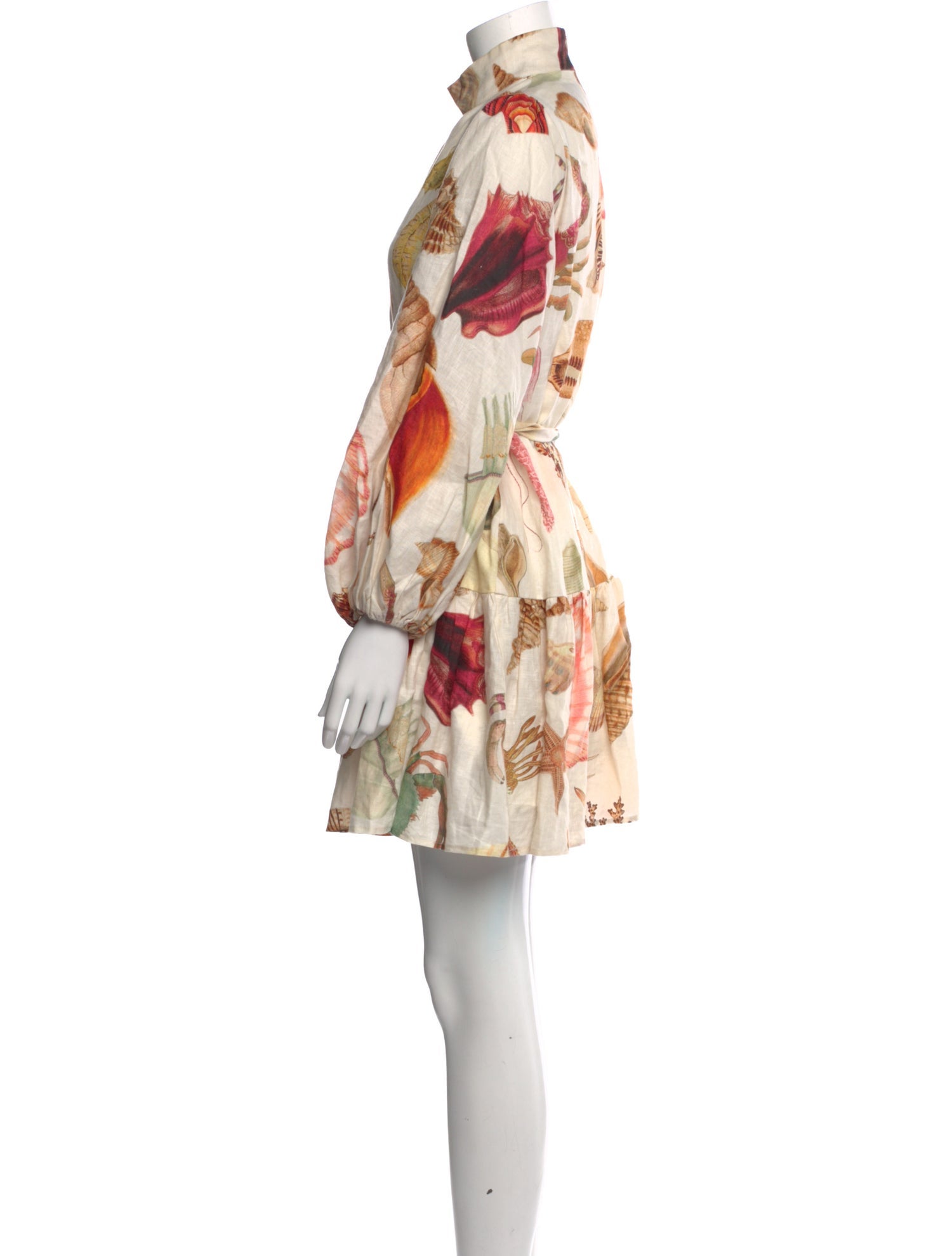 ALÉMAIS Linen Mini Dress