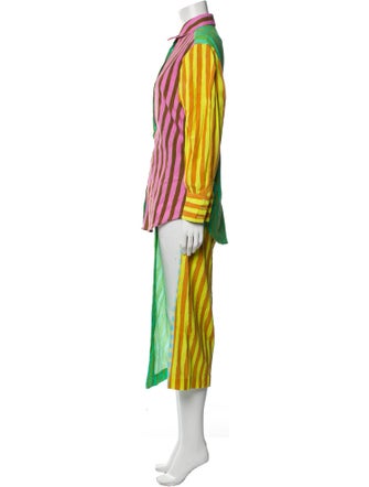 ALÉMAIS Striped Skirt Set