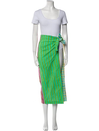 ALÉMAIS Striped Skirt Set