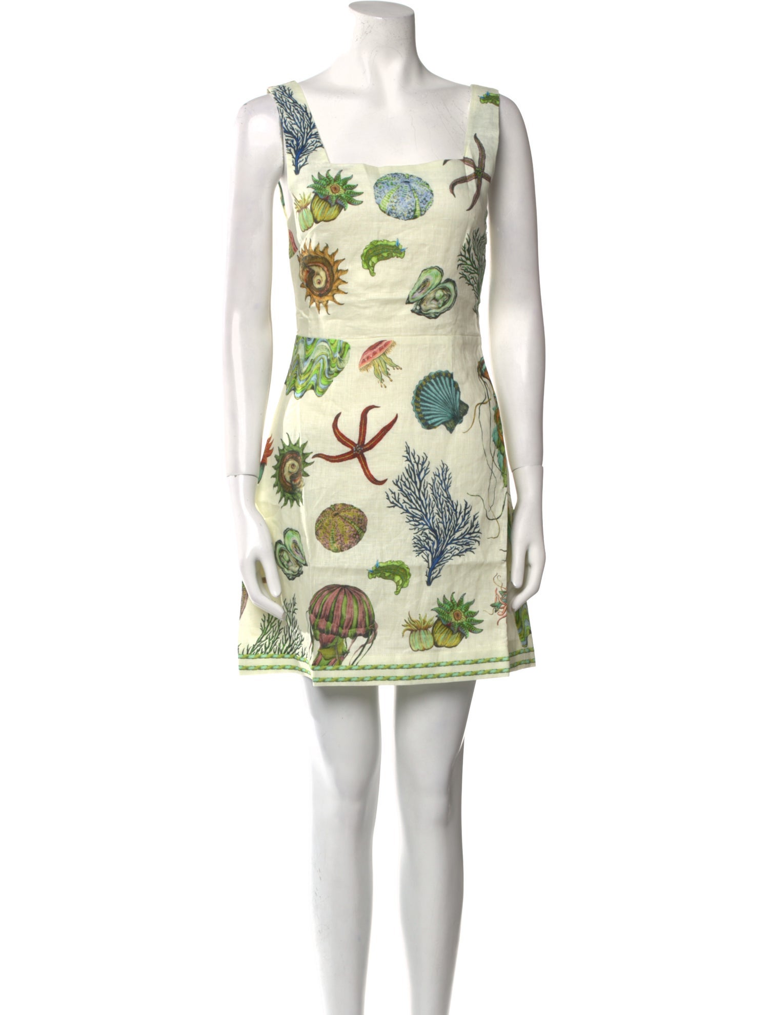 Alice + Olivia Floral Print Midi Length Dress w/ Tags