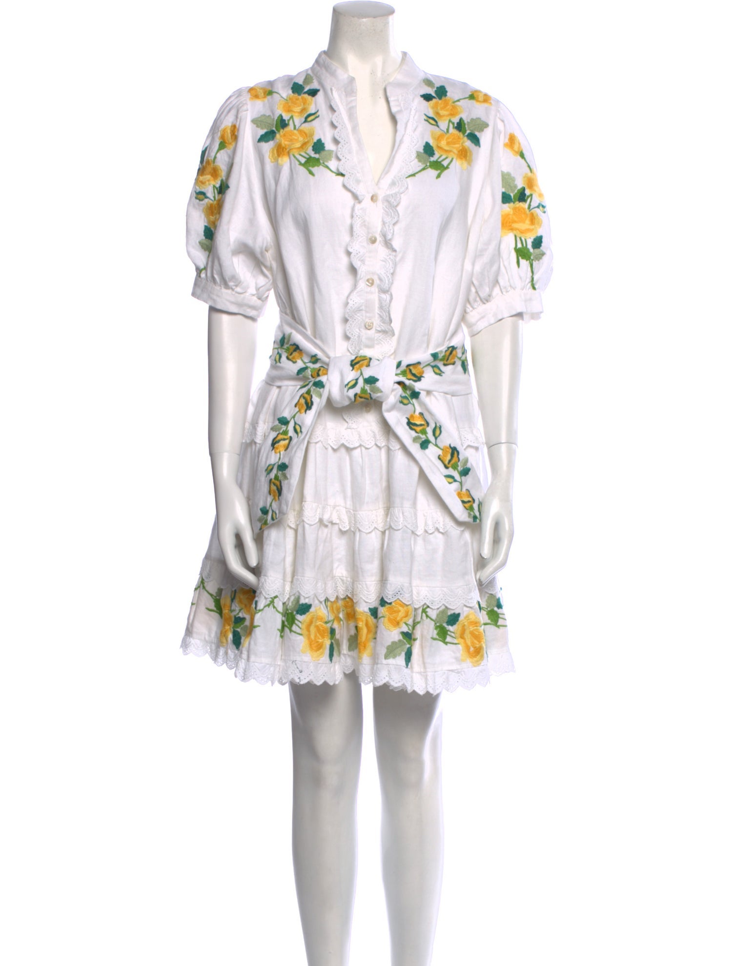 ALÉMAIS Linen Mini Dress w/ Tags