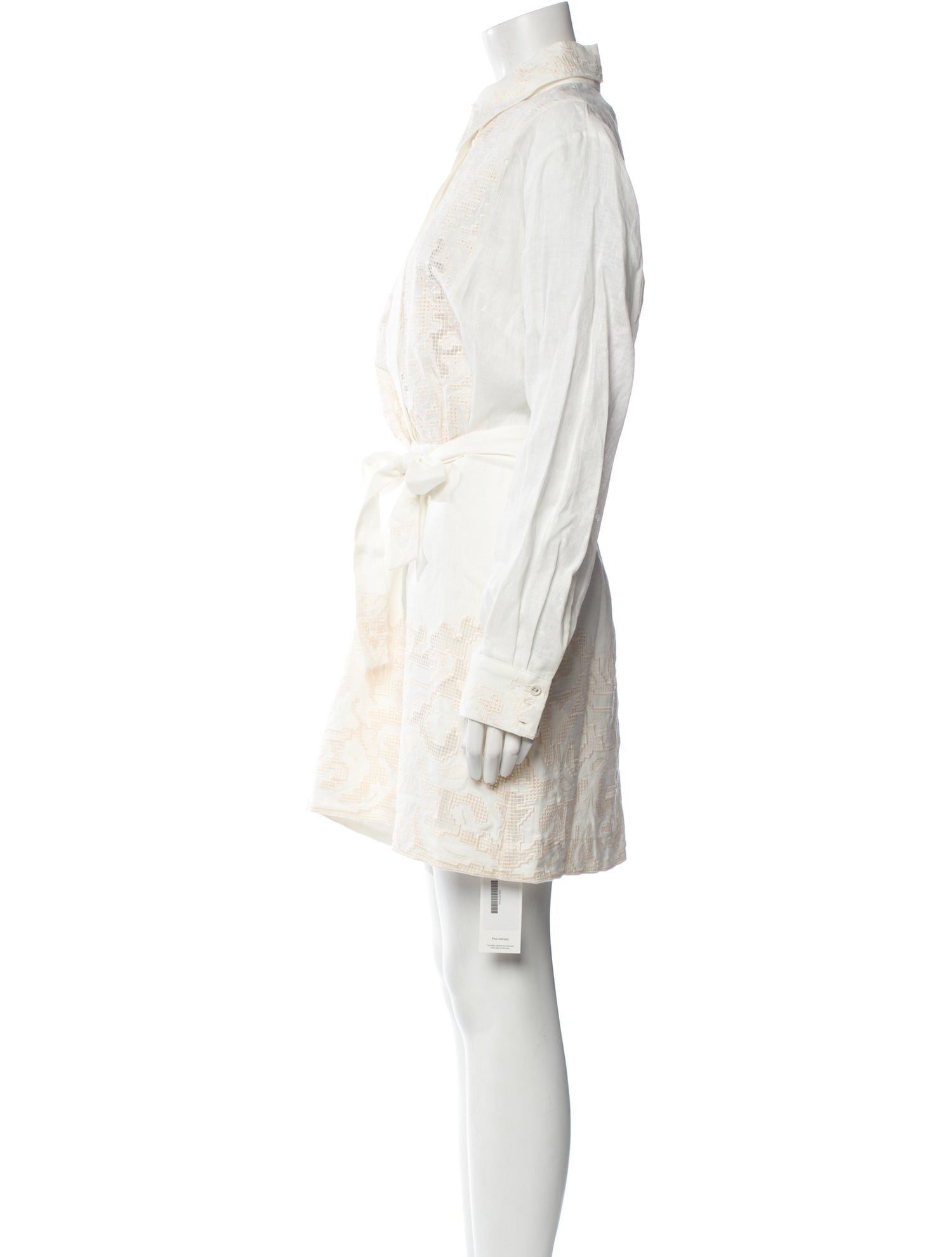 ALÉMAIS Linen Knee-Length Dress w/ Tags