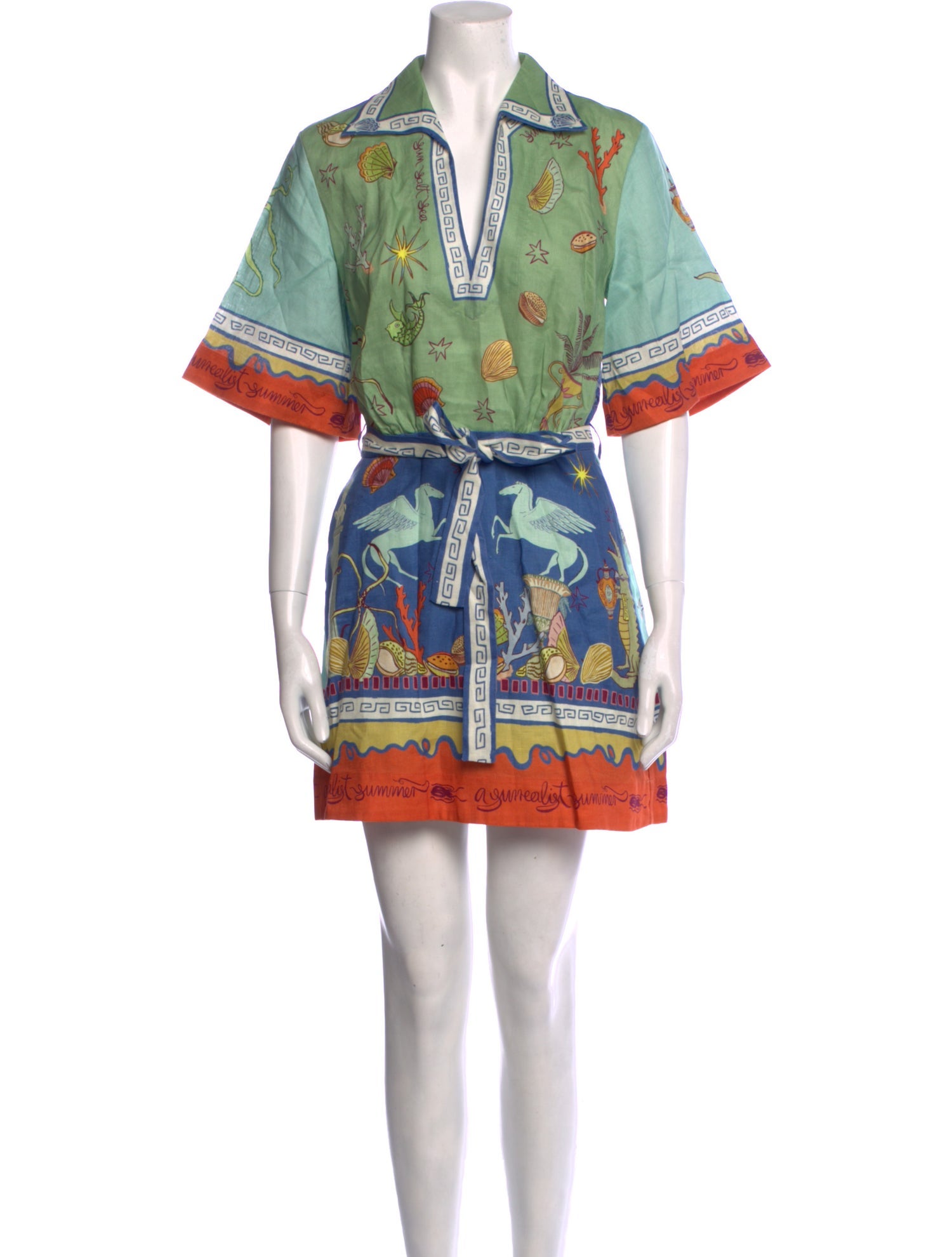 ALÉMAIS Linen Mini Dress w/ Tags