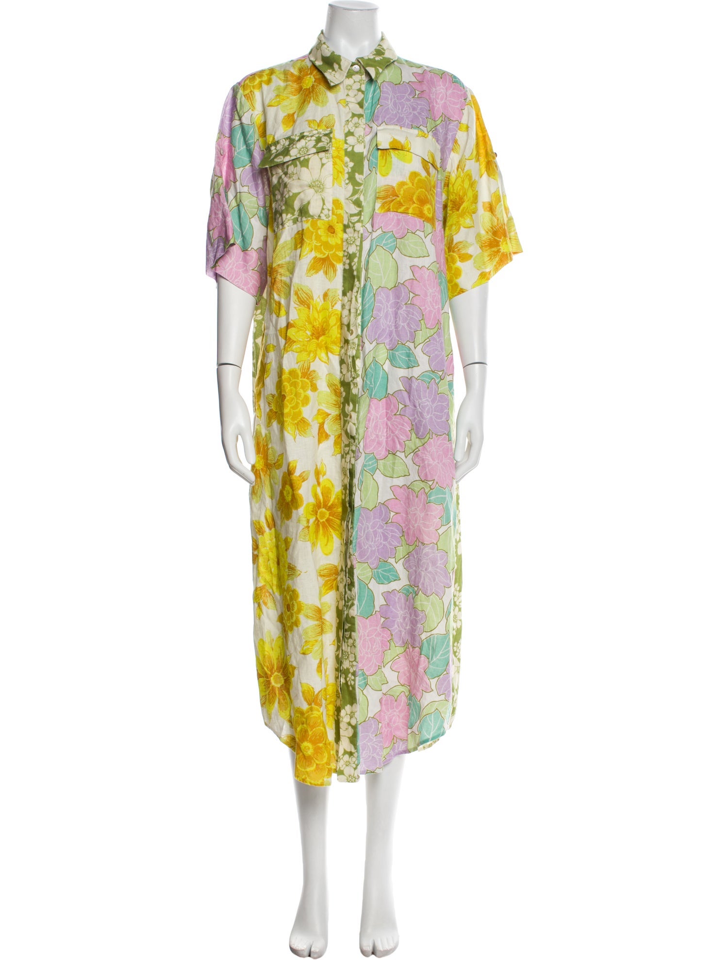 ALÉMAIS Linen Long Dress