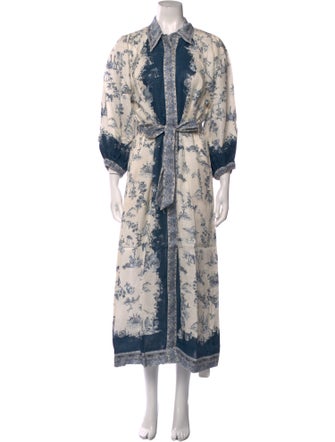 ALÉMAIS Linen Long Dress
