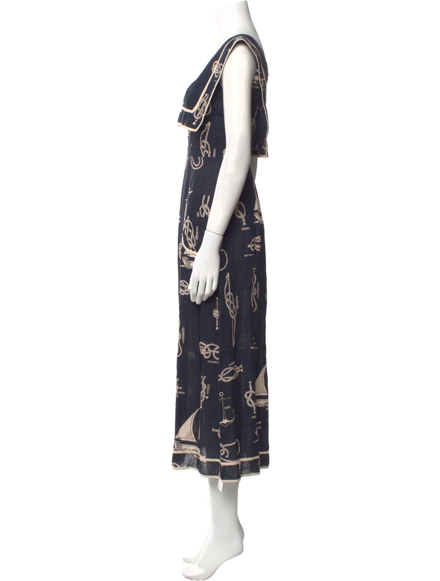 ALÉMAIS Linen Long Dress w/ Tags