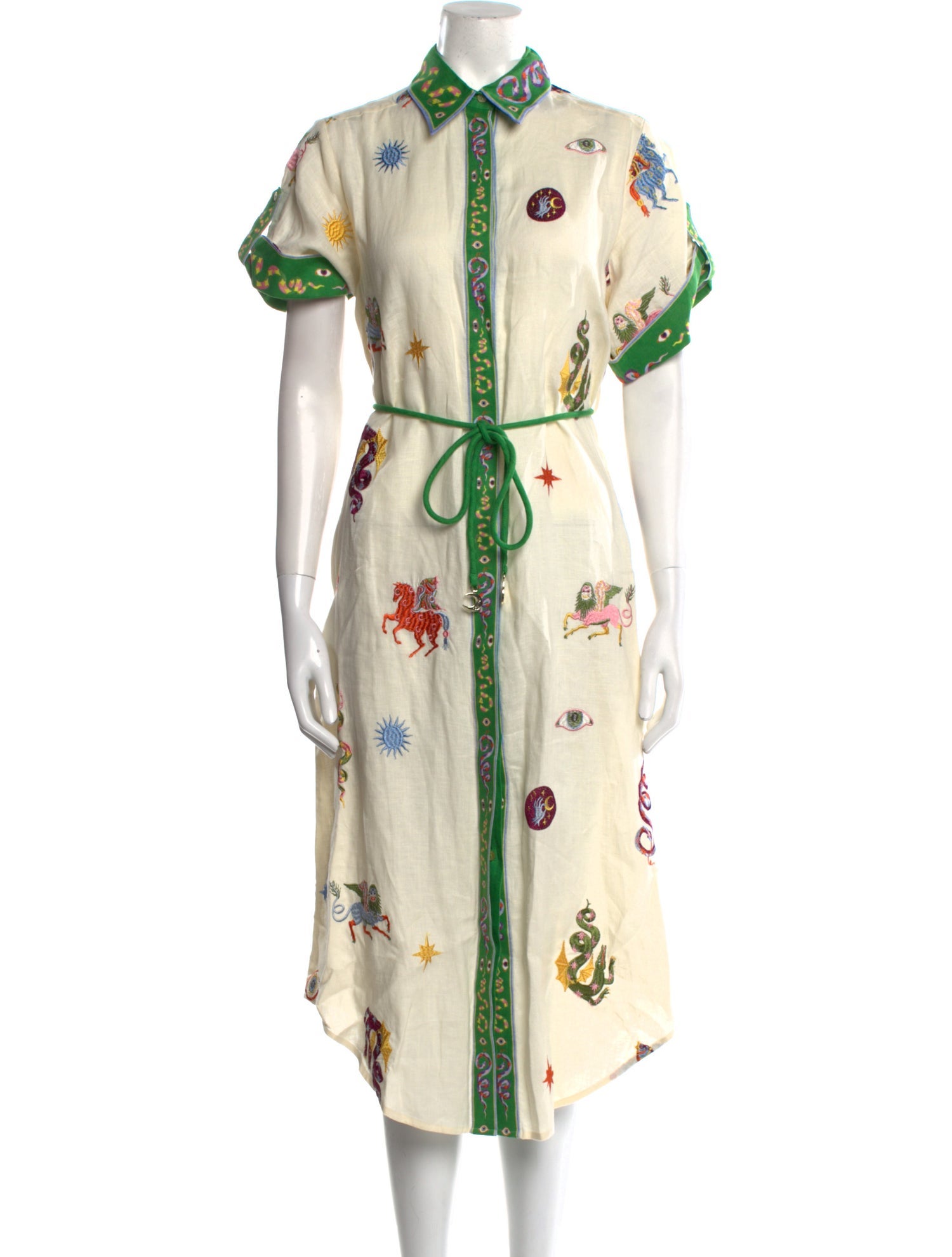 ALÉMAIS Linen Long Dress
